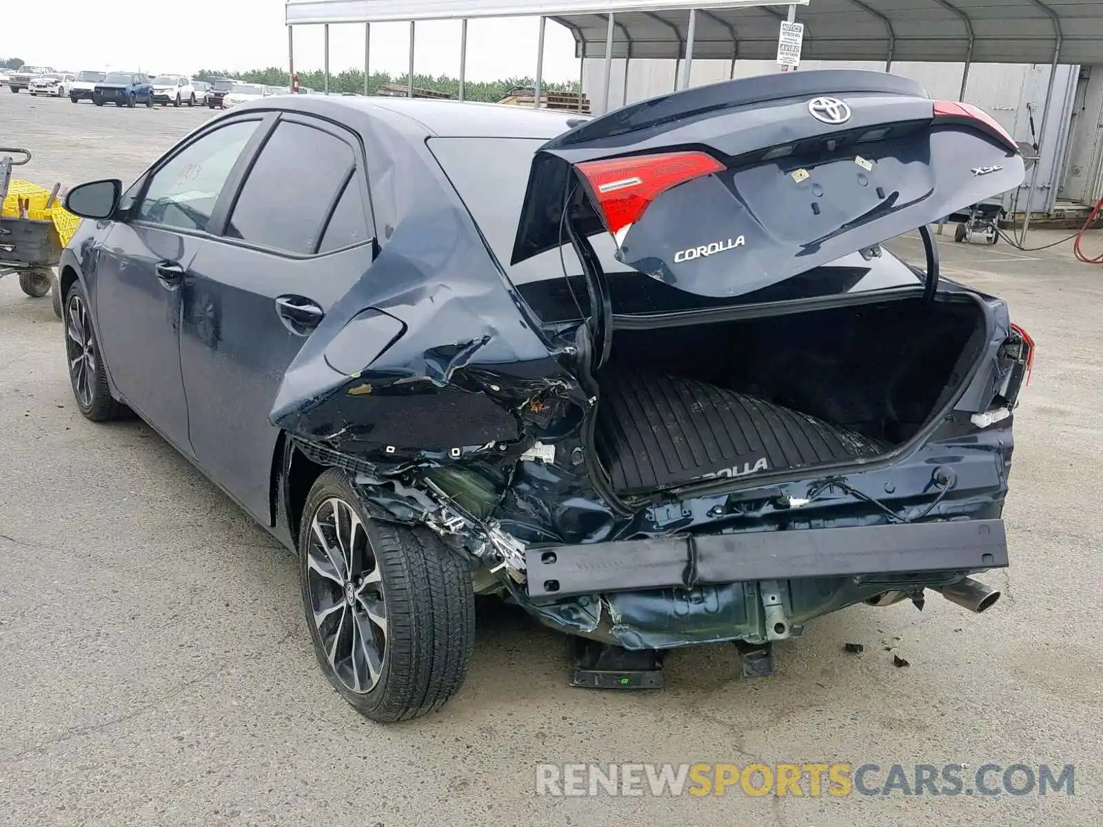3 Photograph of a damaged car 2T1BURHEXKC127476 TOYOTA COROLLA 2019