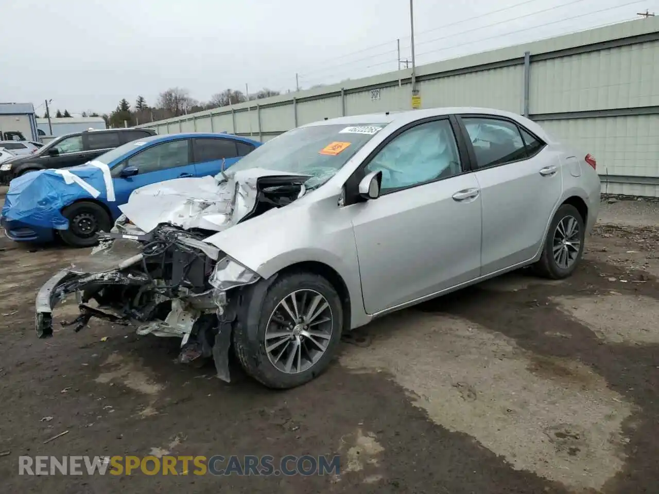 1 Photograph of a damaged car 2T1BURHEXKC127641 TOYOTA COROLLA 2019