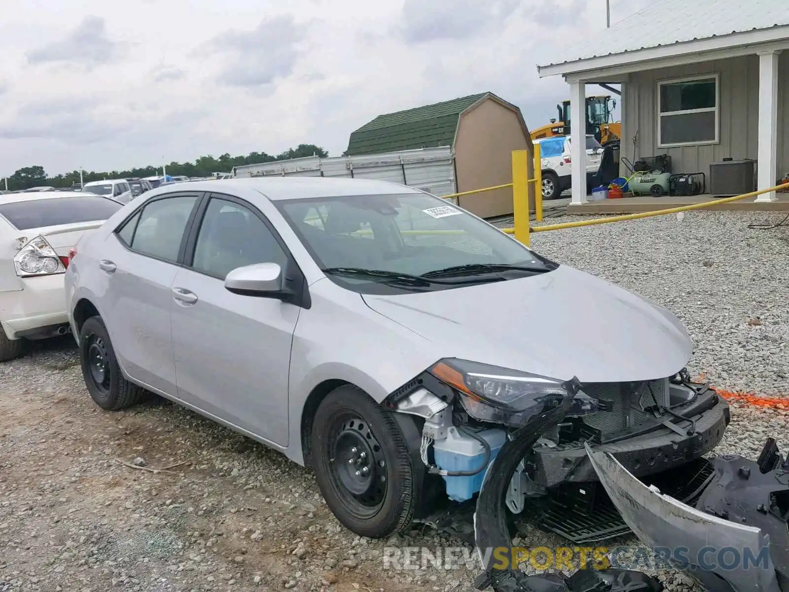 1 Photograph of a damaged car 2T1BURHEXKC129177 TOYOTA COROLLA 2019