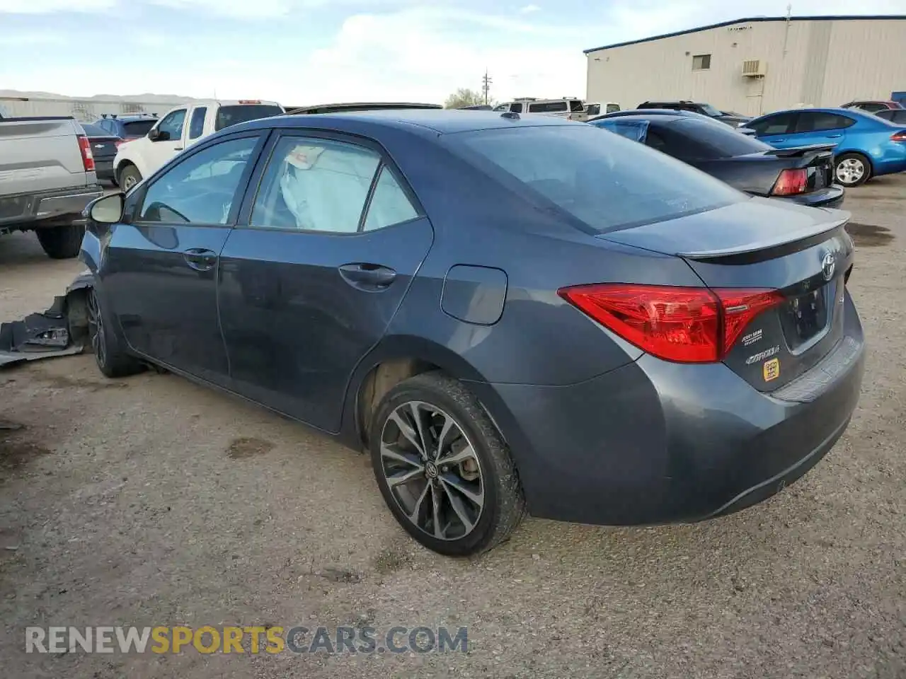 2 Photograph of a damaged car 2T1BURHEXKC129213 TOYOTA COROLLA 2019