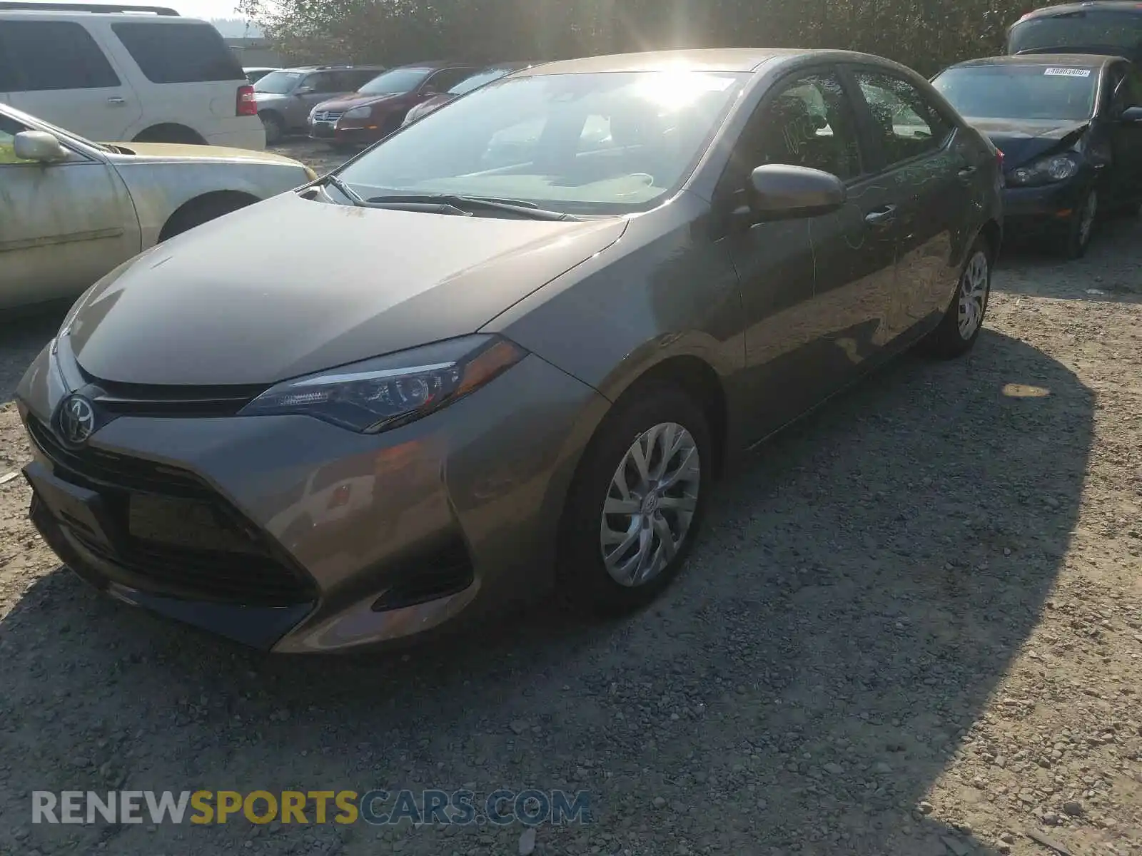 2 Photograph of a damaged car 2T1BURHEXKC131995 TOYOTA COROLLA 2019