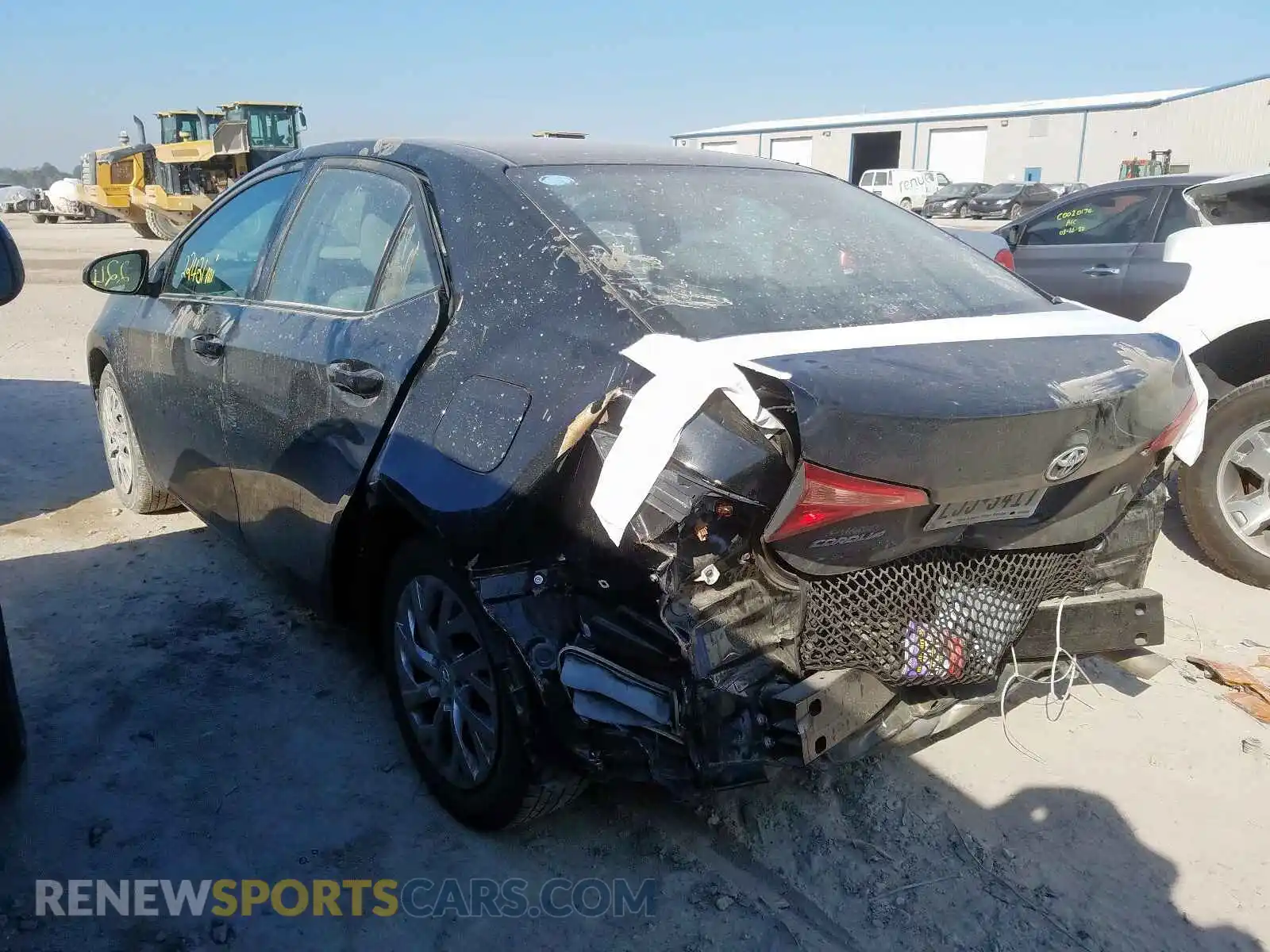 3 Photograph of a damaged car 2T1BURHEXKC134055 TOYOTA COROLLA 2019