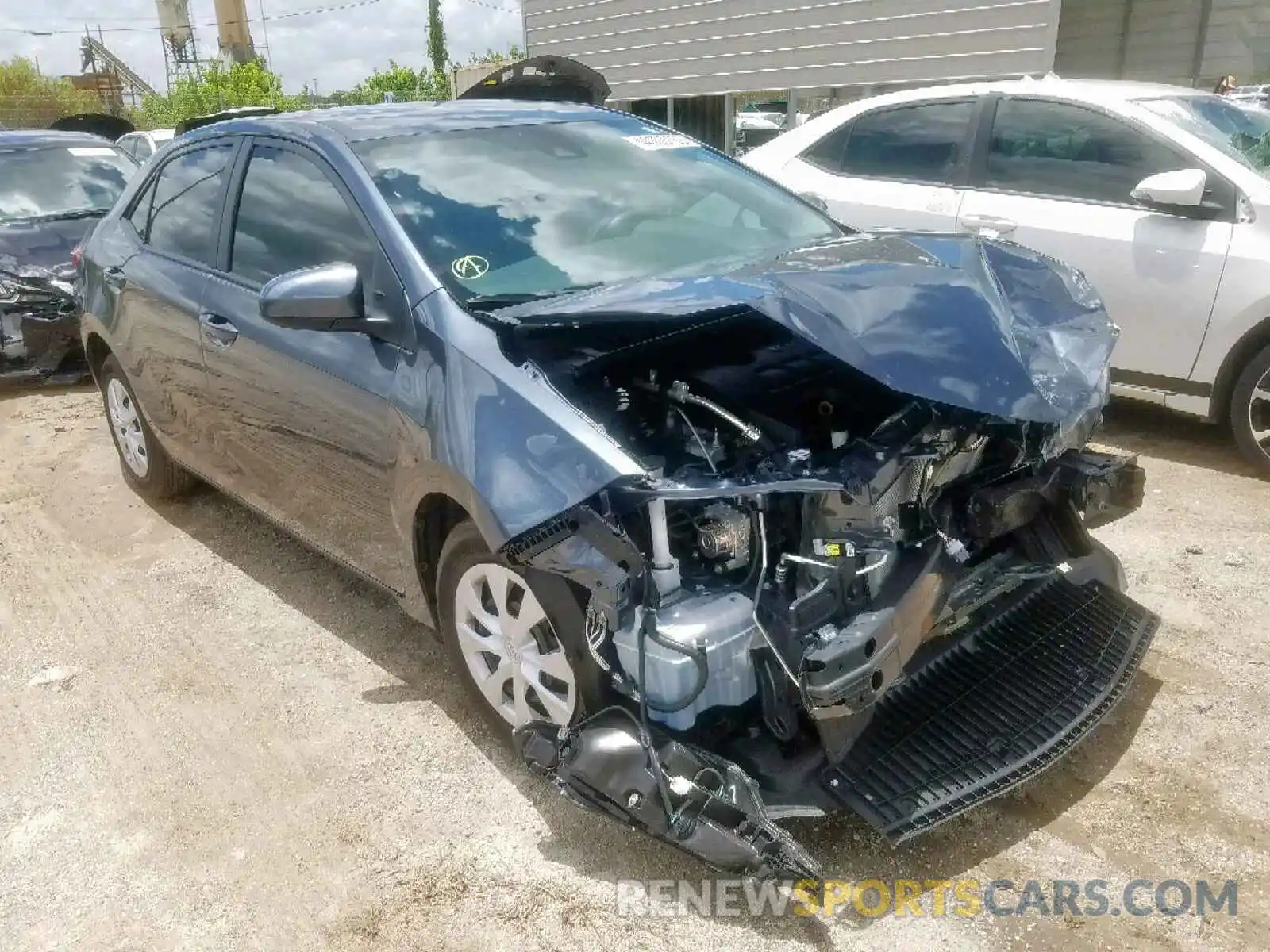 1 Photograph of a damaged car 2T1BURHEXKC134962 TOYOTA COROLLA 2019
