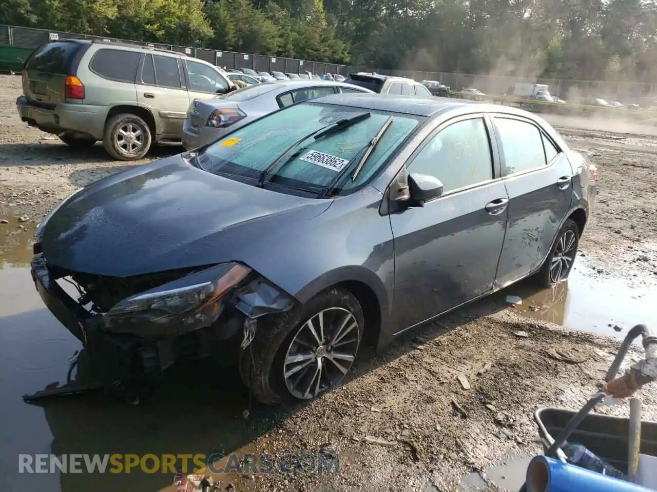 2 Photograph of a damaged car 2T1BURHEXKC137781 TOYOTA COROLLA 2019