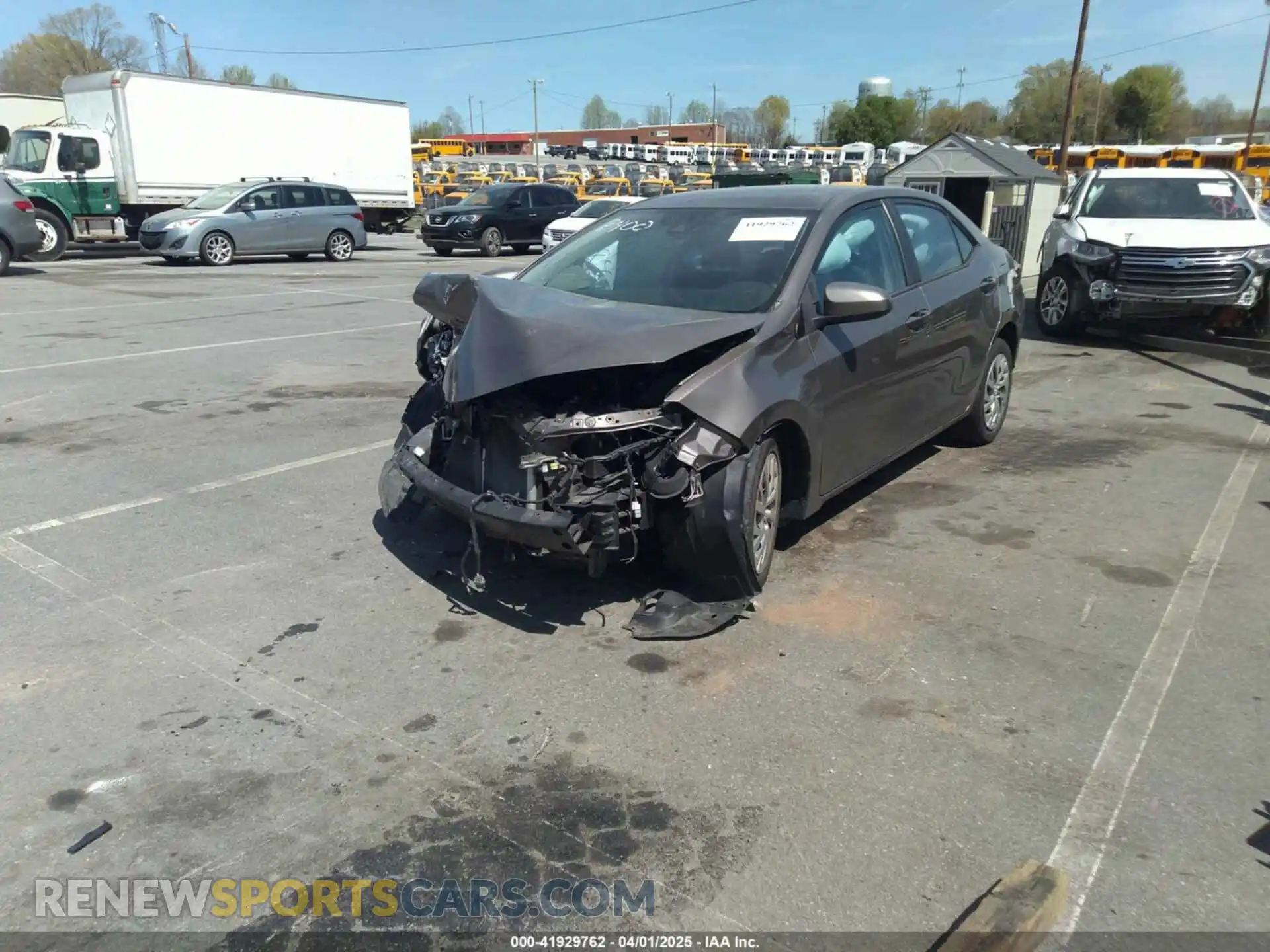 2 Photograph of a damaged car 2T1BURHEXKC138400 TOYOTA COROLLA 2019