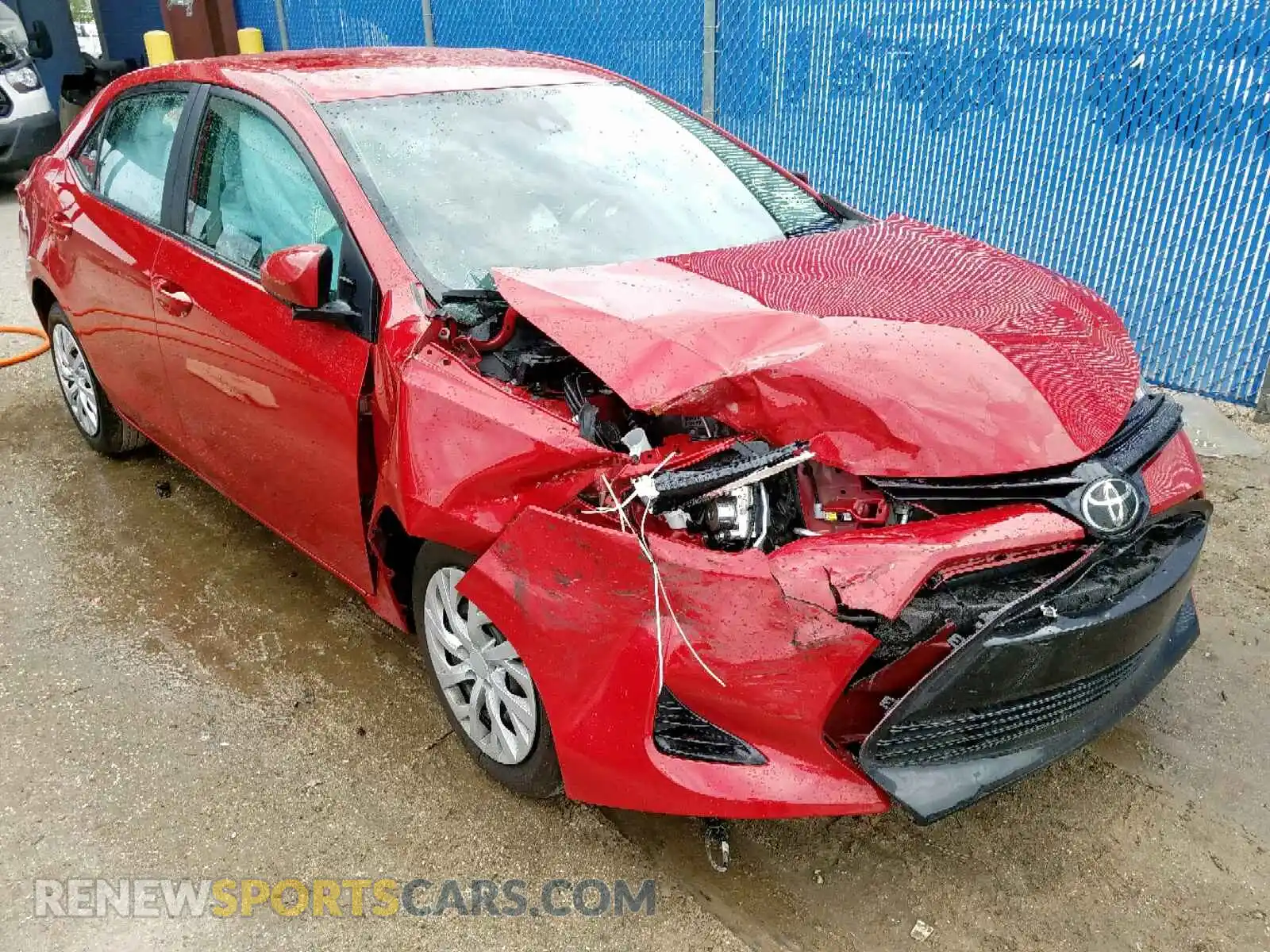 1 Photograph of a damaged car 2T1BURHEXKC138445 TOYOTA COROLLA 2019