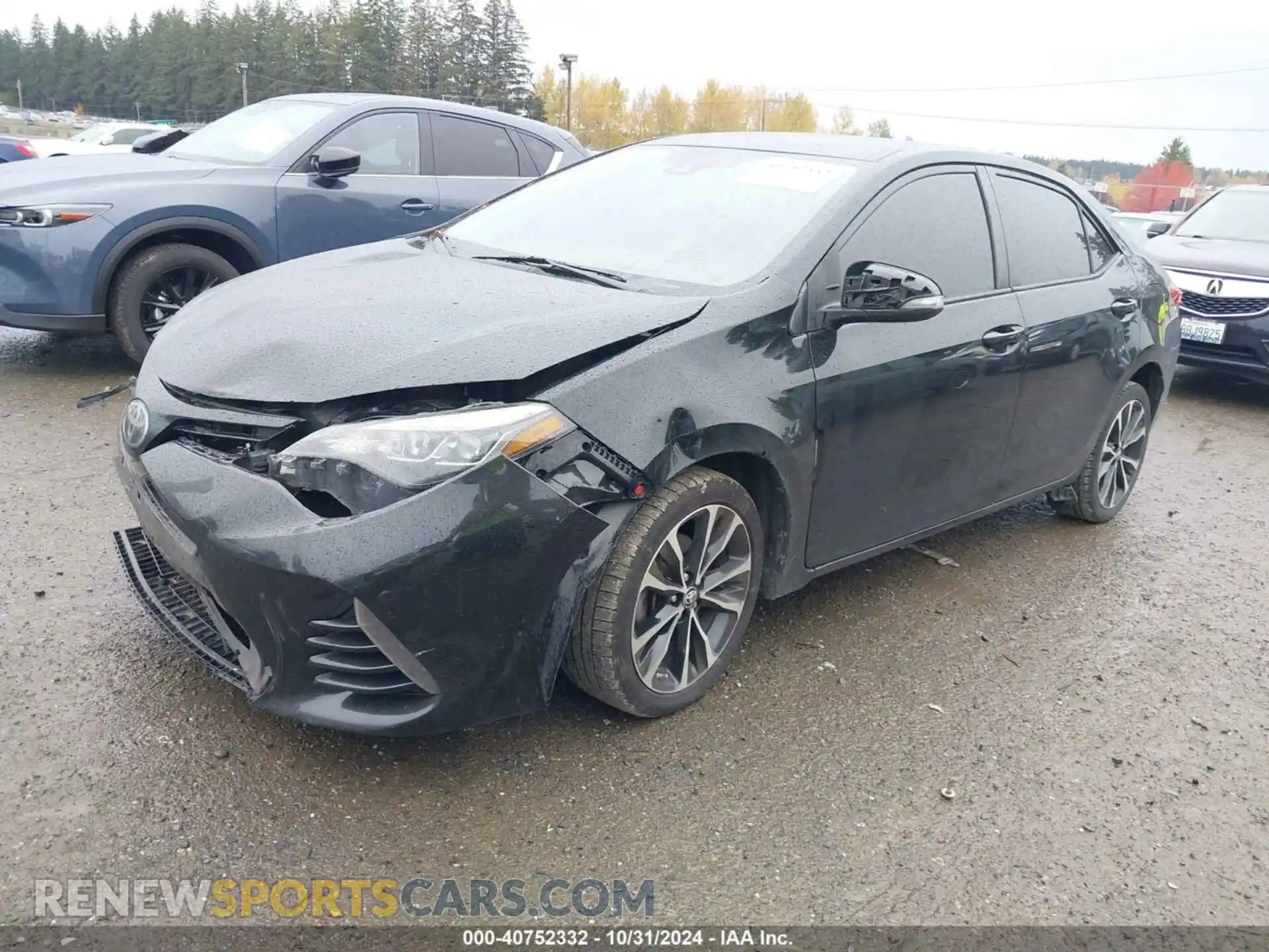 2 Photograph of a damaged car 2T1BURHEXKC139868 TOYOTA COROLLA 2019