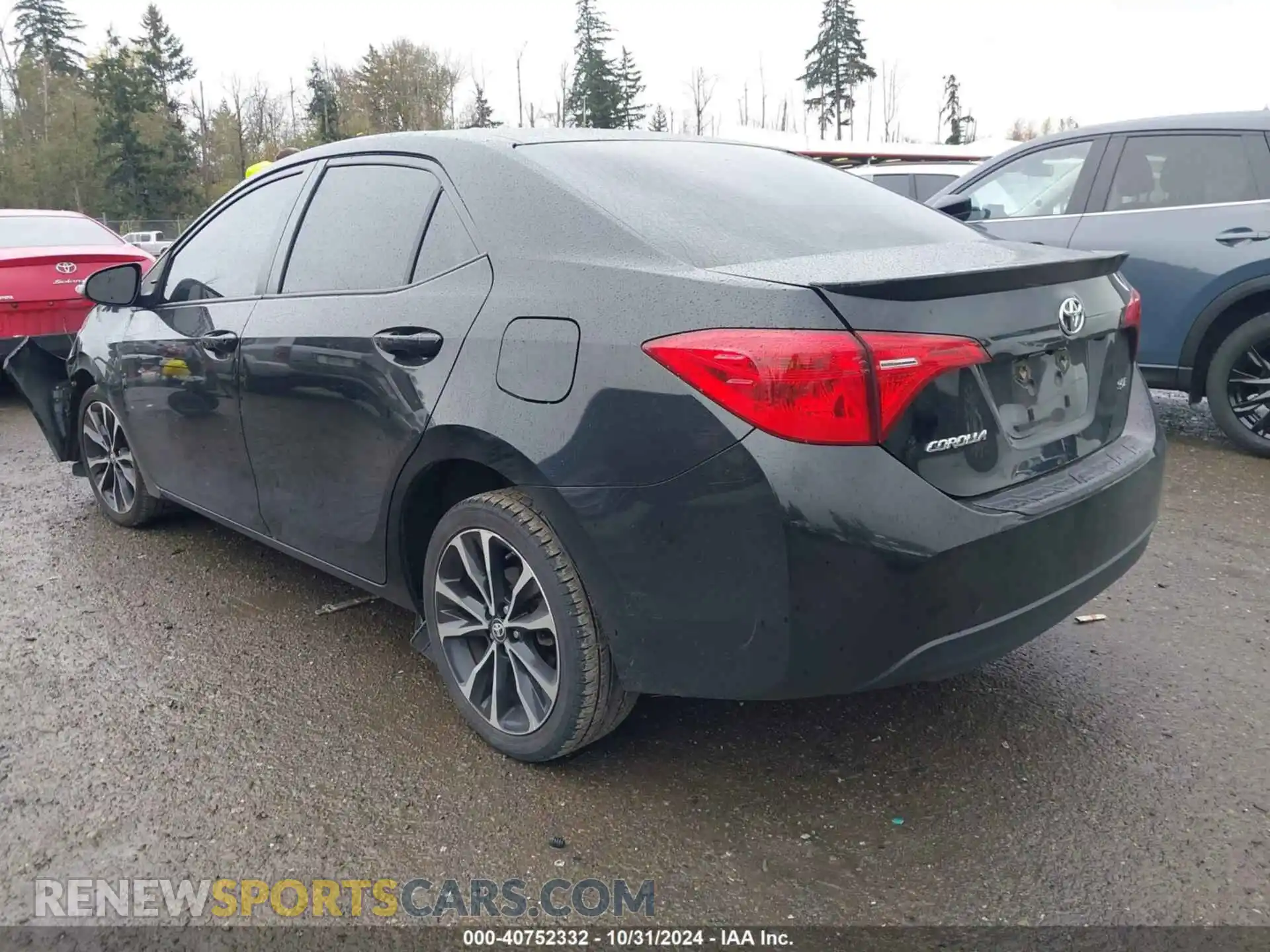 3 Photograph of a damaged car 2T1BURHEXKC139868 TOYOTA COROLLA 2019