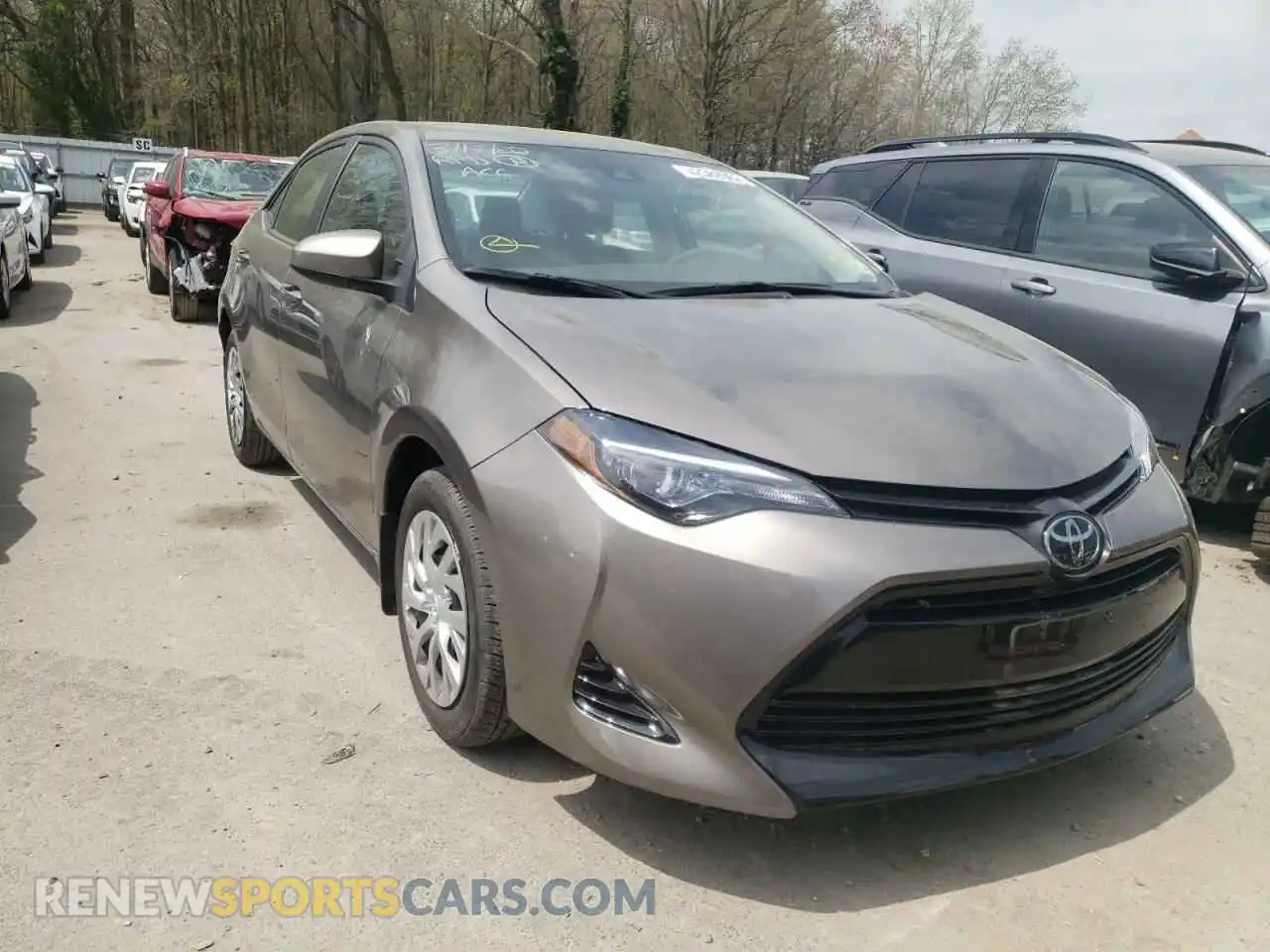 1 Фотография поврежденного автомобиля 2T1BURHEXKC142236 TOYOTA COROLLA 2019