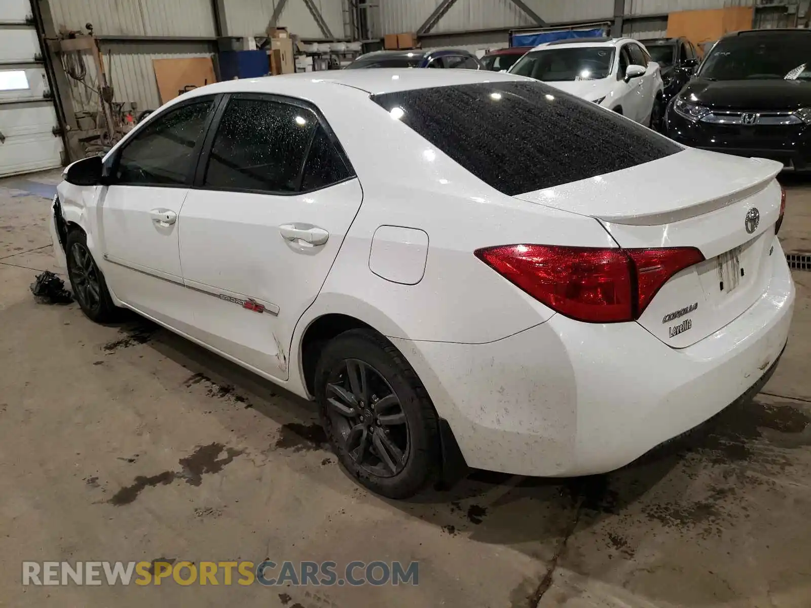 3 Photograph of a damaged car 2T1BURHEXKC144682 TOYOTA COROLLA 2019