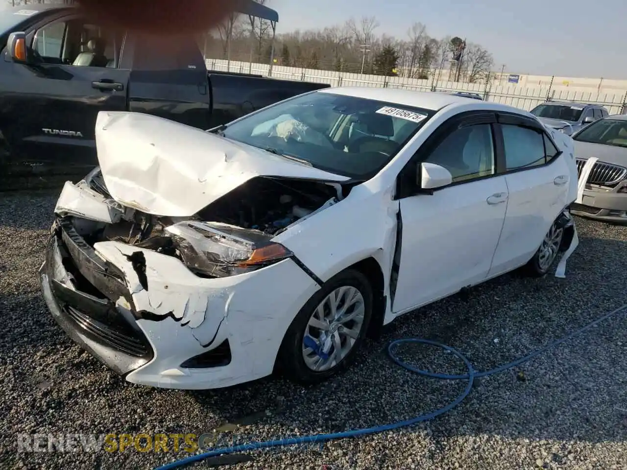 1 Photograph of a damaged car 2T1BURHEXKC148358 TOYOTA COROLLA 2019