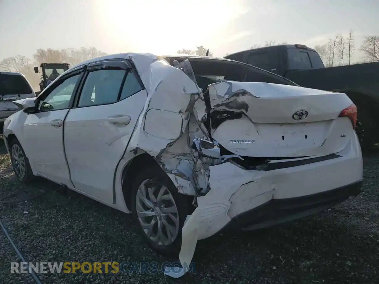 2 Photograph of a damaged car 2T1BURHEXKC148358 TOYOTA COROLLA 2019