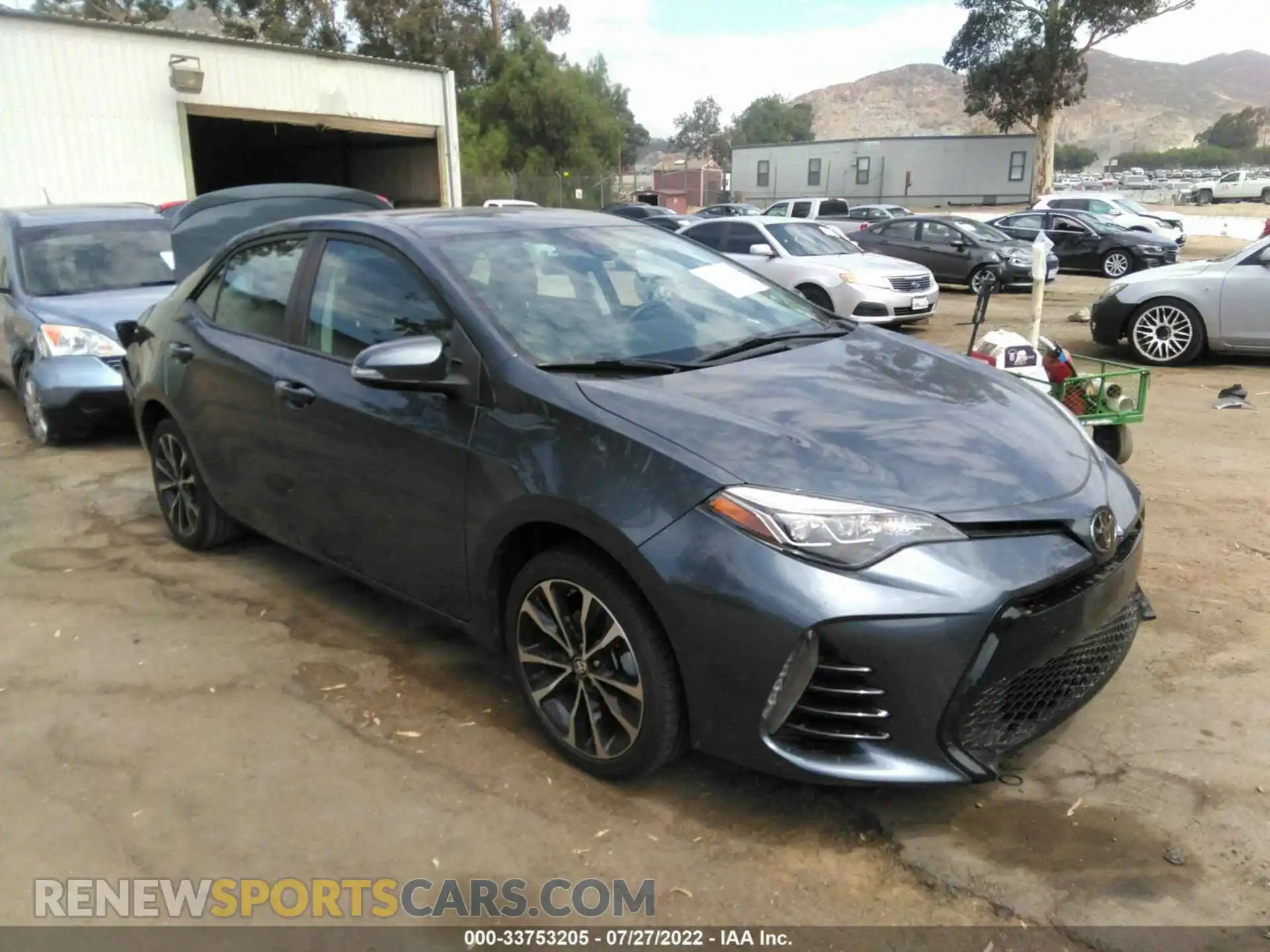 1 fotografías del automóvil dañado 2T1BURHEXKC148439 TOYOTA COROLLA 2019