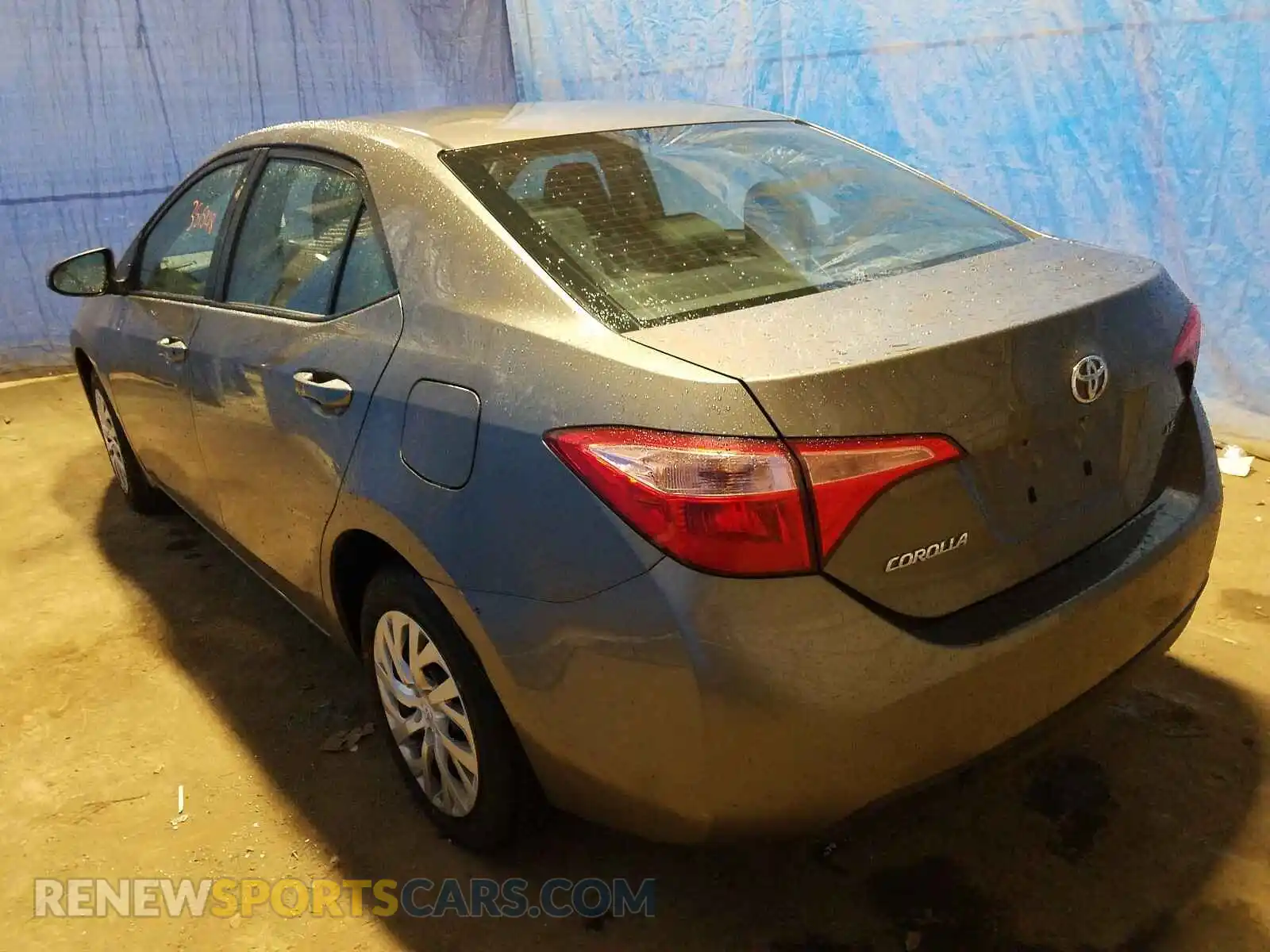 3 Photograph of a damaged car 2T1BURHEXKC148845 TOYOTA COROLLA 2019