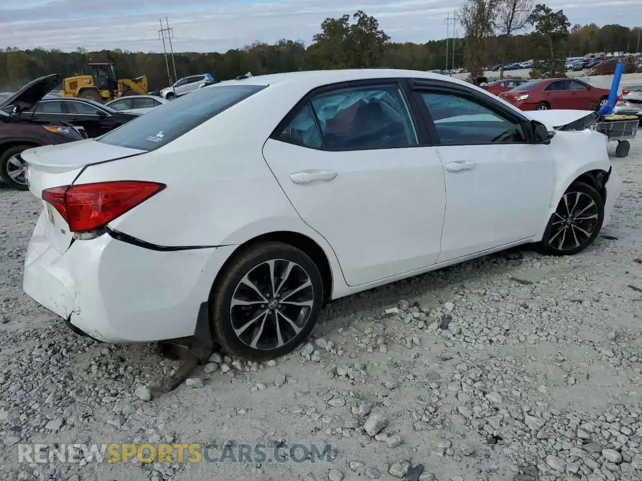 3 Photograph of a damaged car 2T1BURHEXKC151051 TOYOTA COROLLA 2019