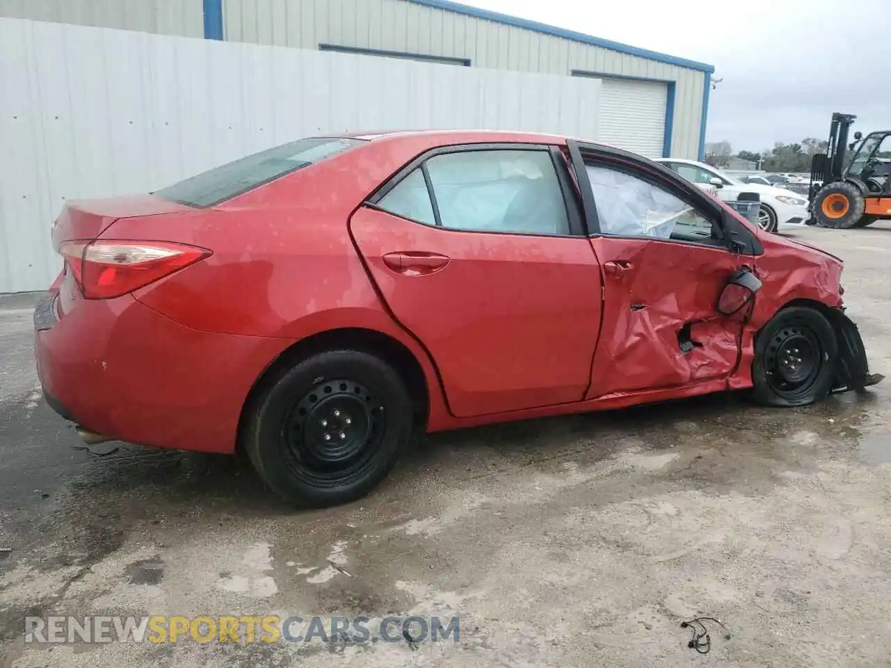 3 Photograph of a damaged car 2T1BURHEXKC155908 TOYOTA COROLLA 2019