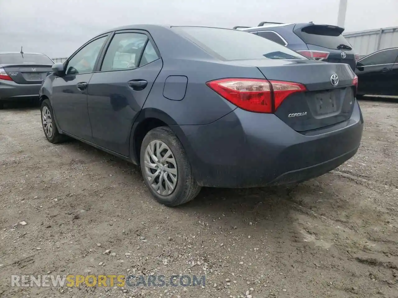 3 Photograph of a damaged car 2T1BURHEXKC157805 TOYOTA COROLLA 2019