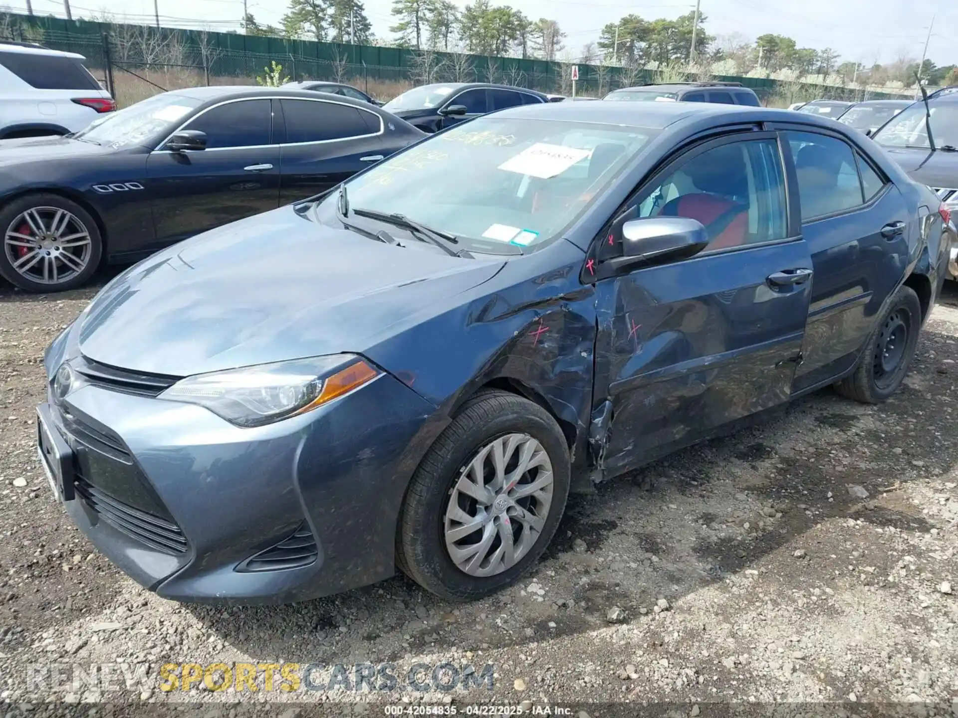 2 fotografías del automóvil dañado 2T1BURHEXKC161921 TOYOTA COROLLA 2019