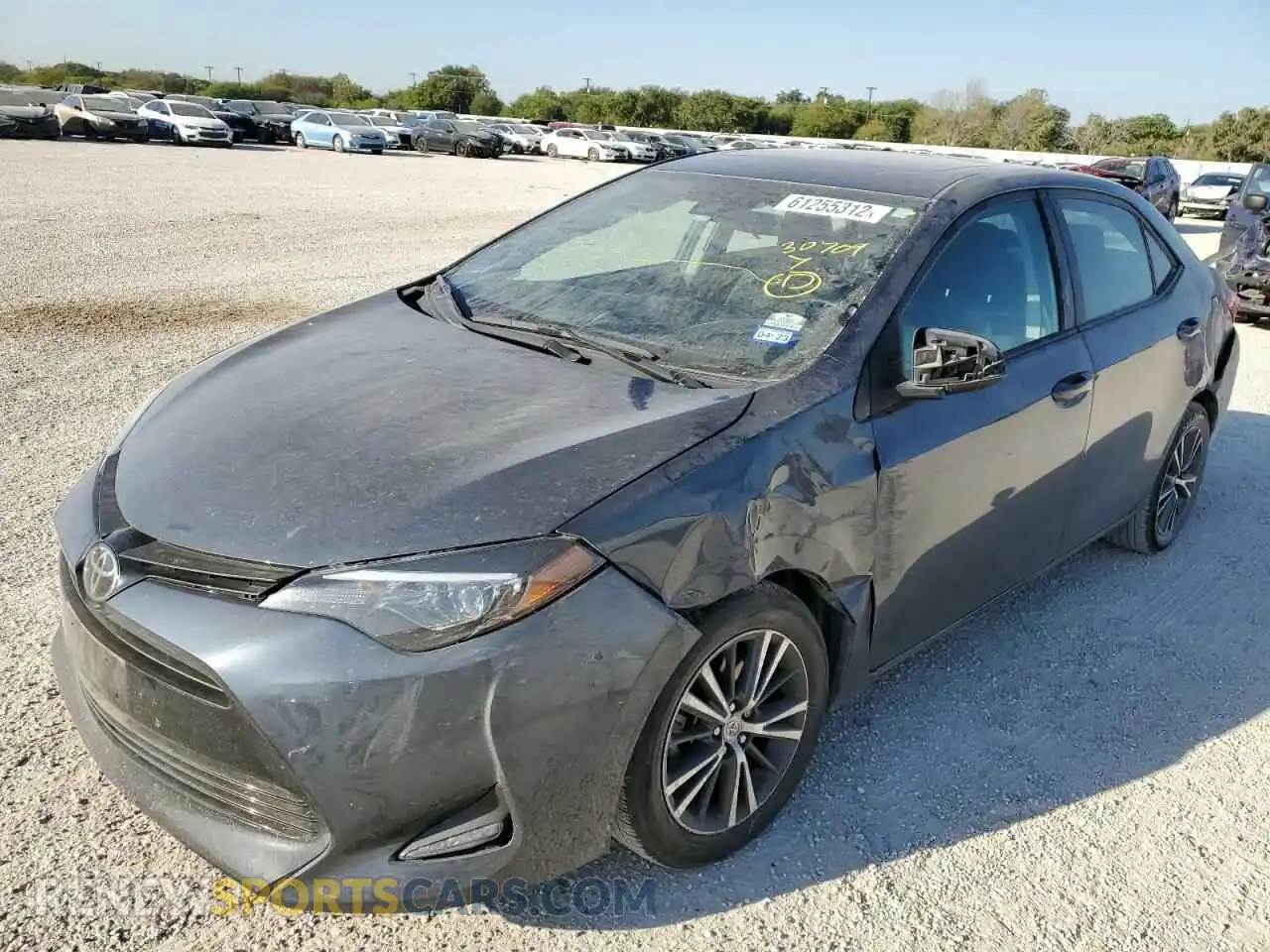 2 Photograph of a damaged car 2T1BURHEXKC161966 TOYOTA COROLLA 2019