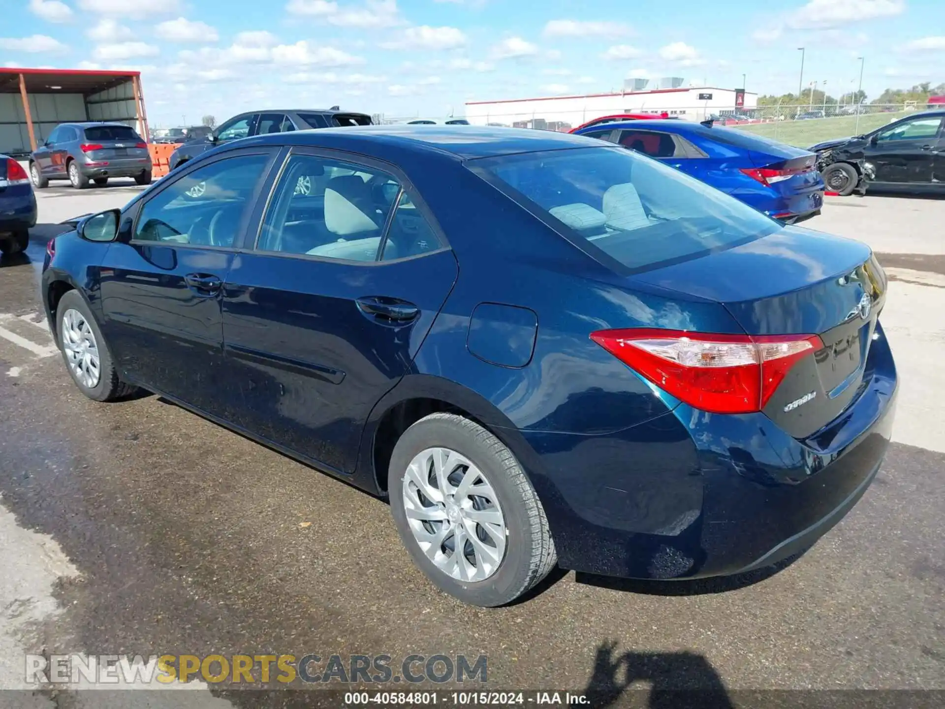 3 Photograph of a damaged car 2T1BURHEXKC164723 TOYOTA COROLLA 2019