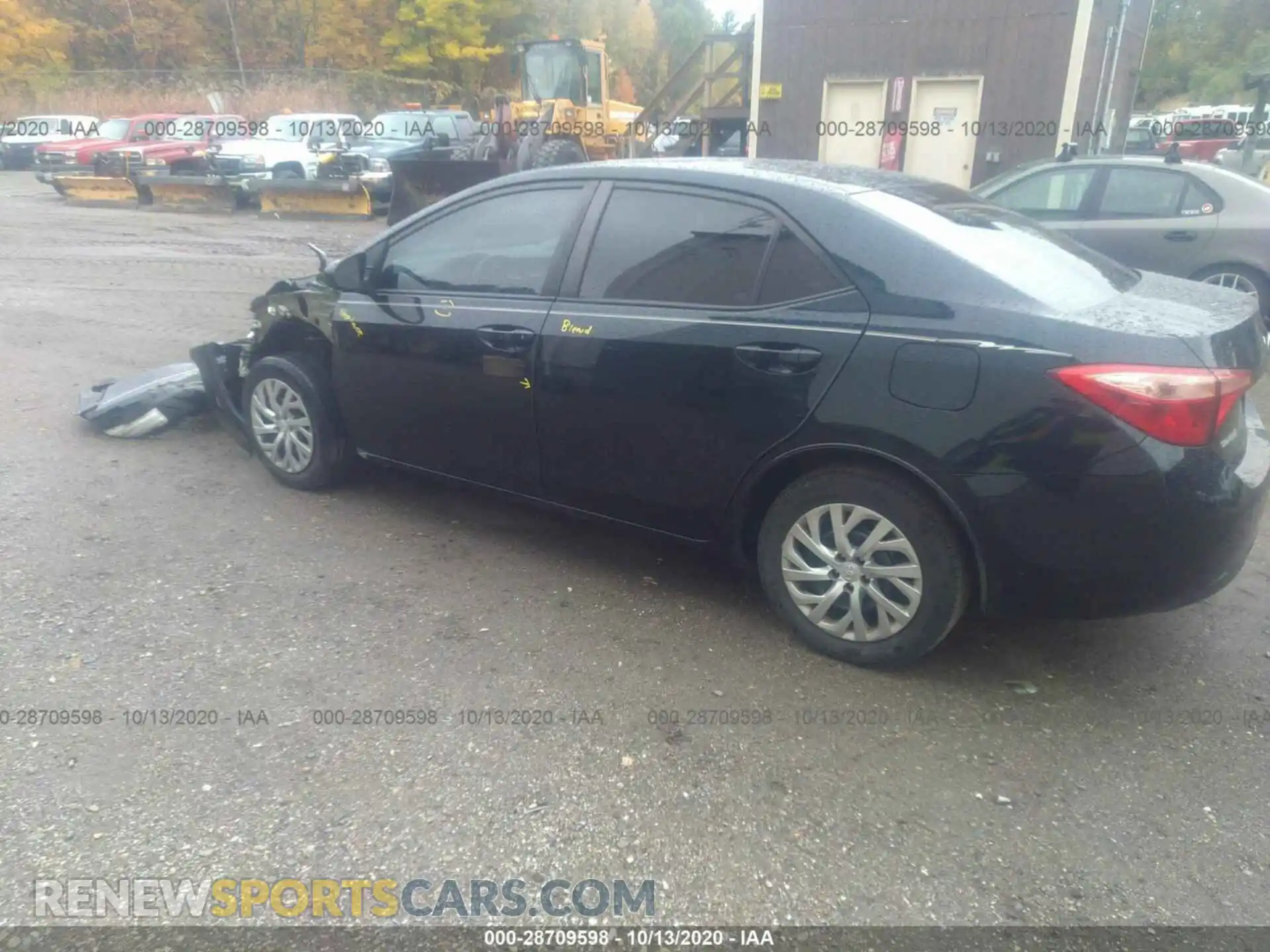 3 Photograph of a damaged car 2T1BURHEXKC165340 TOYOTA COROLLA 2019
