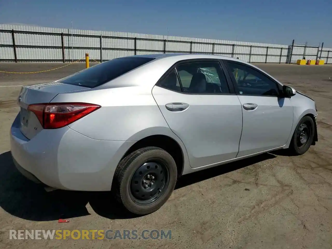 3 Photograph of a damaged car 2T1BURHEXKC166343 TOYOTA COROLLA 2019