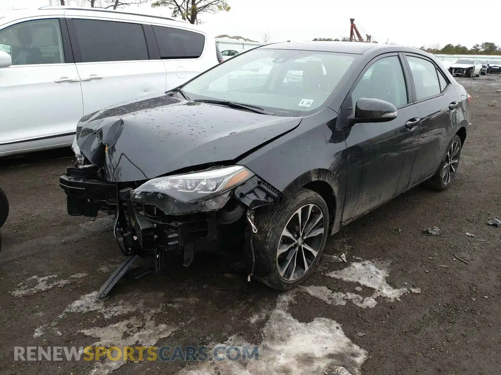 2 Photograph of a damaged car 2T1BURHEXKC168142 TOYOTA COROLLA 2019
