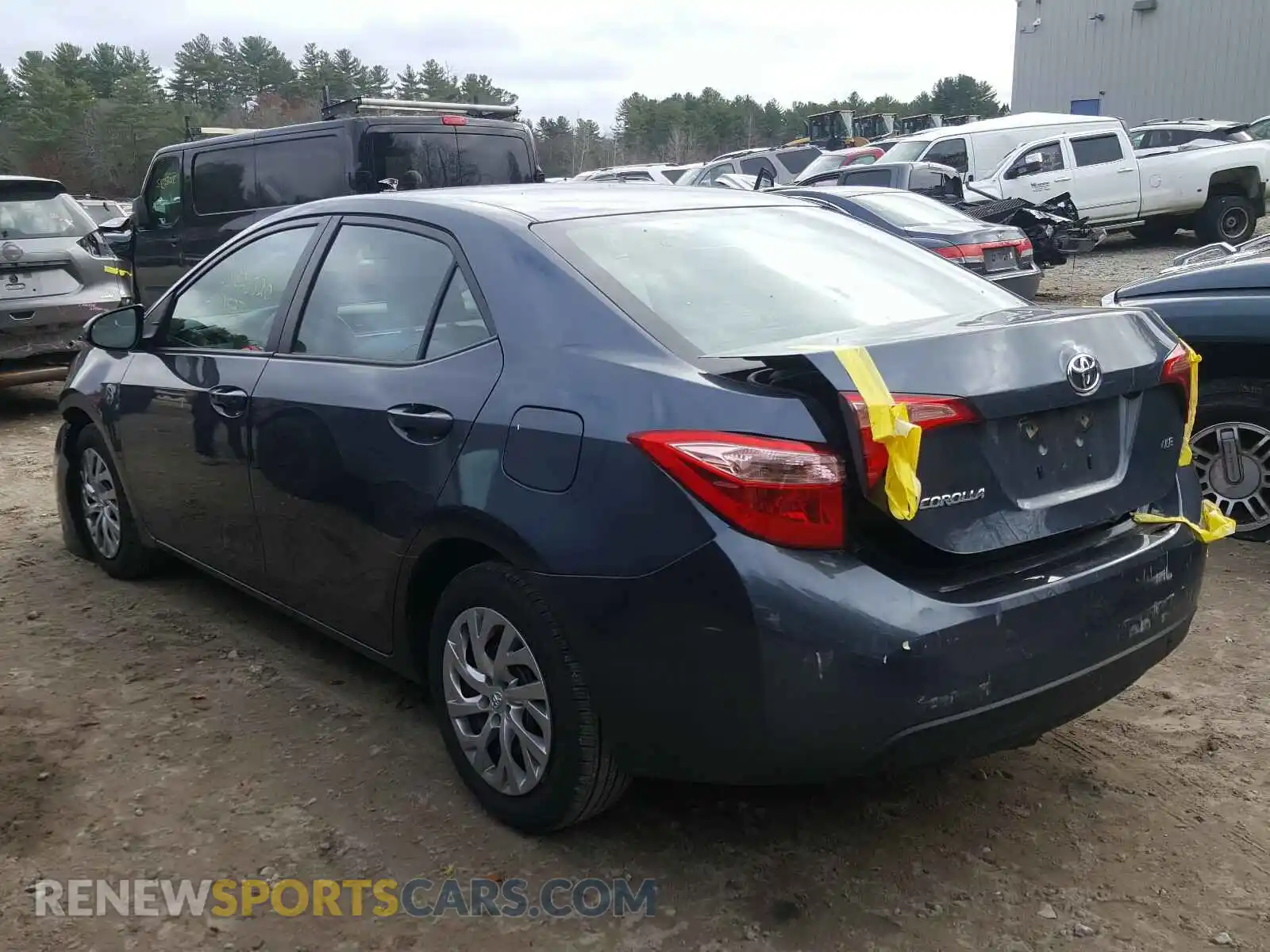 3 Photograph of a damaged car 2T1BURHEXKC168920 TOYOTA COROLLA 2019