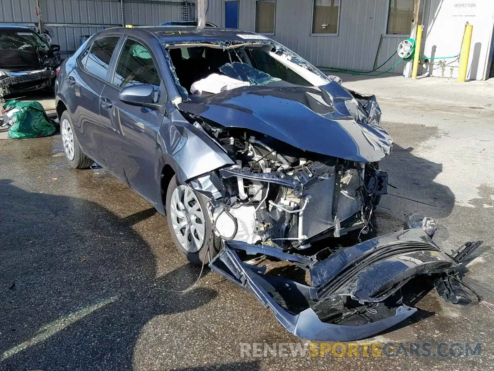 1 Photograph of a damaged car 2T1BURHEXKC169145 TOYOTA COROLLA 2019