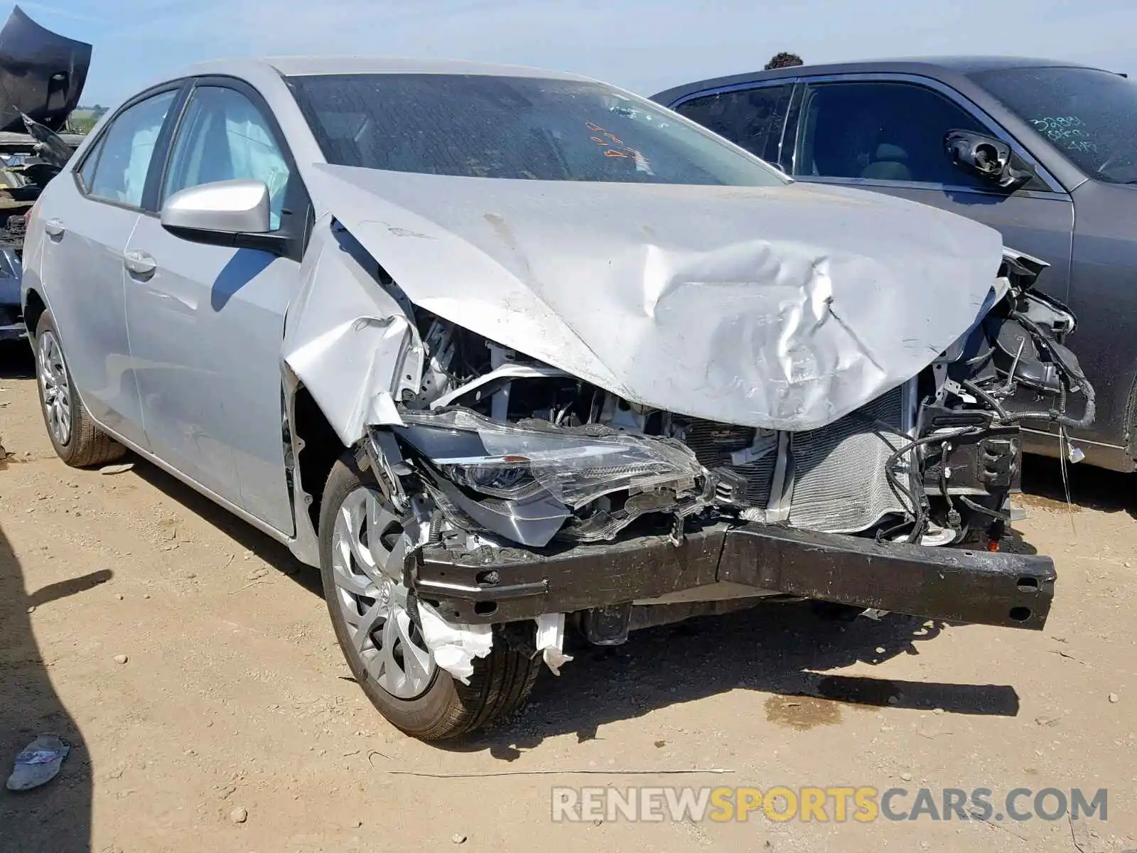 1 Photograph of a damaged car 2T1BURHEXKC175205 TOYOTA COROLLA 2019