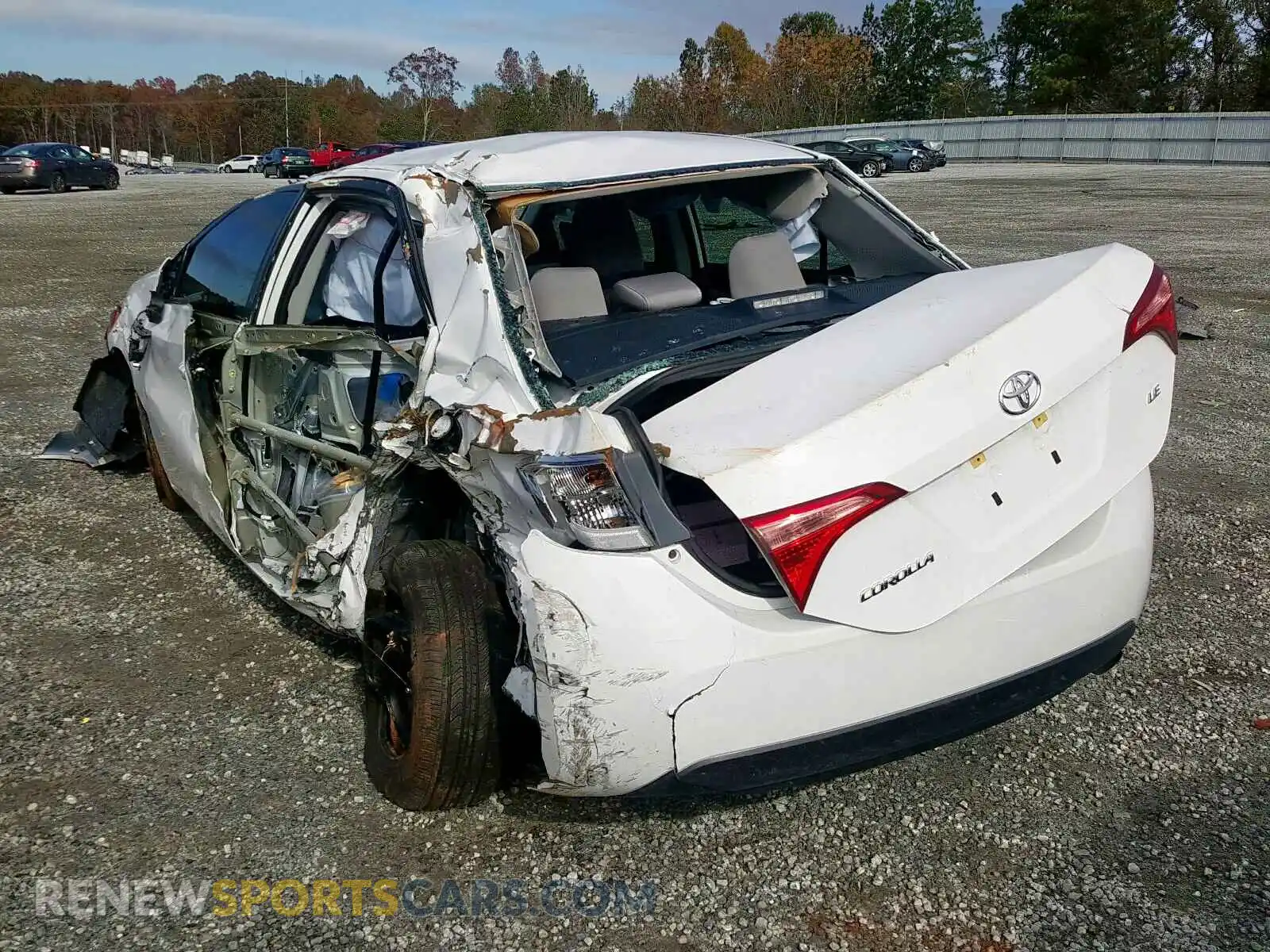 3 Photograph of a damaged car 2T1BURHEXKC178444 TOYOTA COROLLA 2019