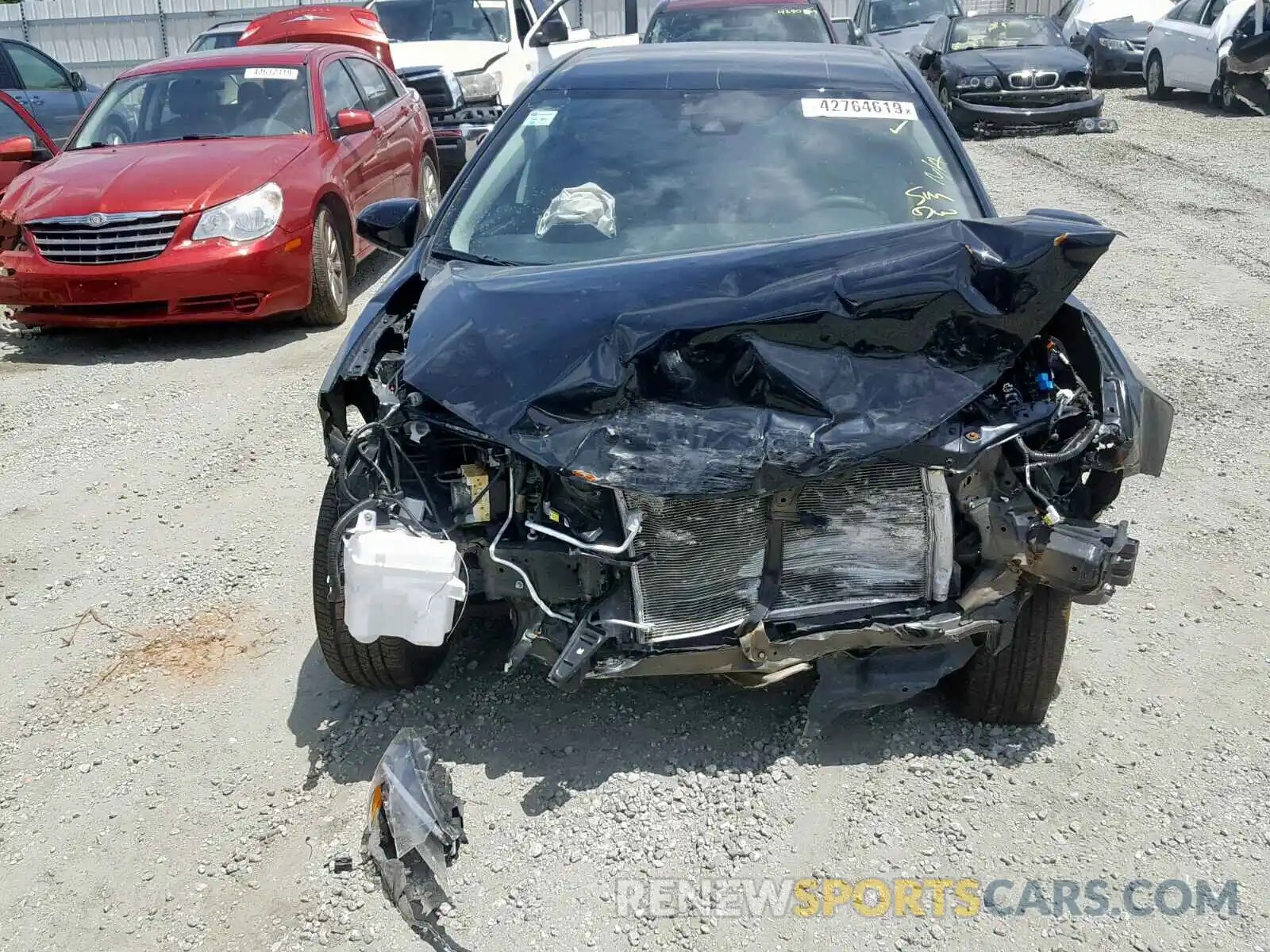 7 Photograph of a damaged car 2T1BURHEXKC178668 TOYOTA COROLLA 2019
