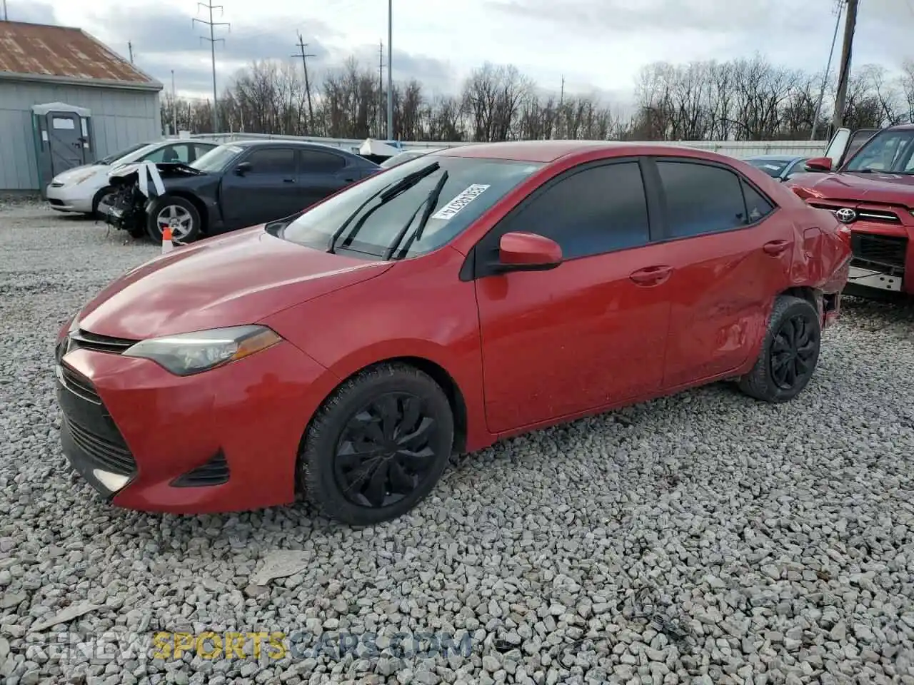 1 Photograph of a damaged car 2T1BURHEXKC179688 TOYOTA COROLLA 2019