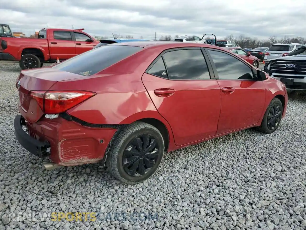 3 Photograph of a damaged car 2T1BURHEXKC179688 TOYOTA COROLLA 2019