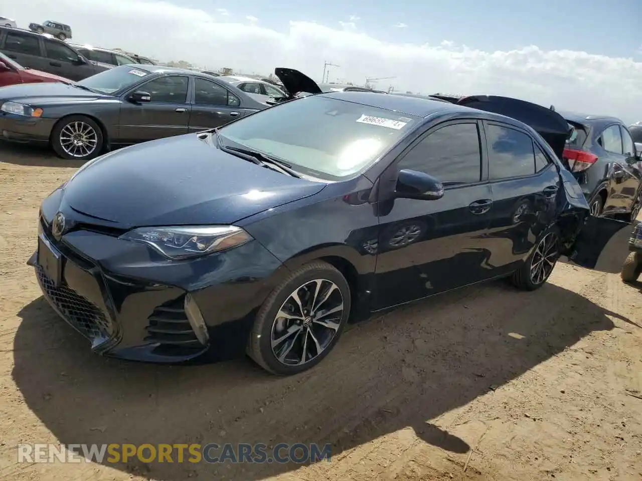 1 Photograph of a damaged car 2T1BURHEXKC180839 TOYOTA COROLLA 2019