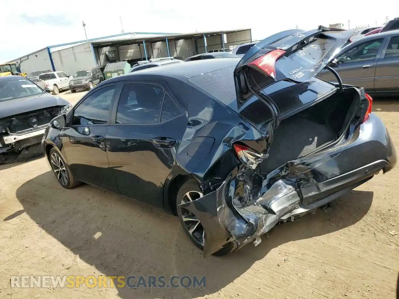 2 Photograph of a damaged car 2T1BURHEXKC180839 TOYOTA COROLLA 2019