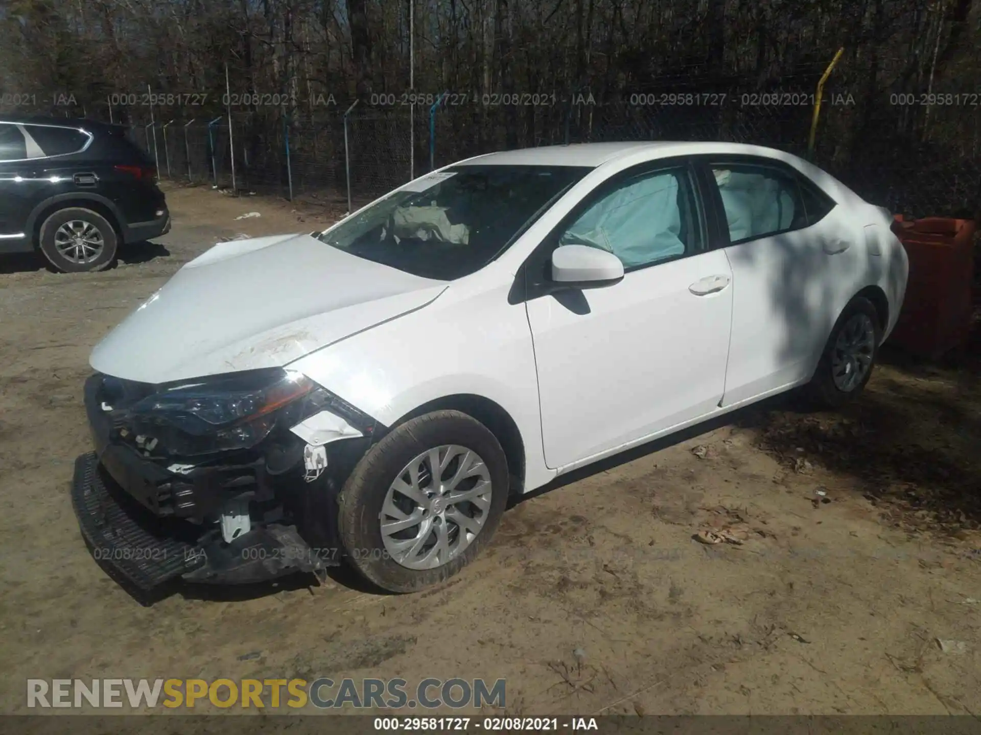 2 Photograph of a damaged car 2T1BURHEXKC181408 TOYOTA COROLLA 2019