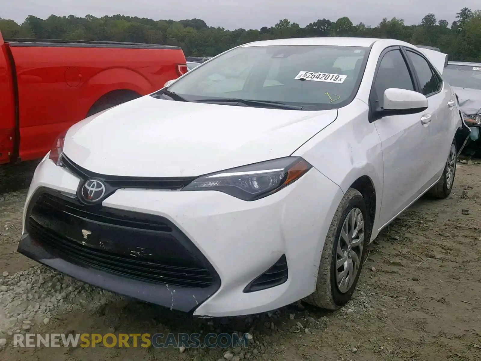2 Photograph of a damaged car 2T1BURHEXKC182008 TOYOTA COROLLA 2019