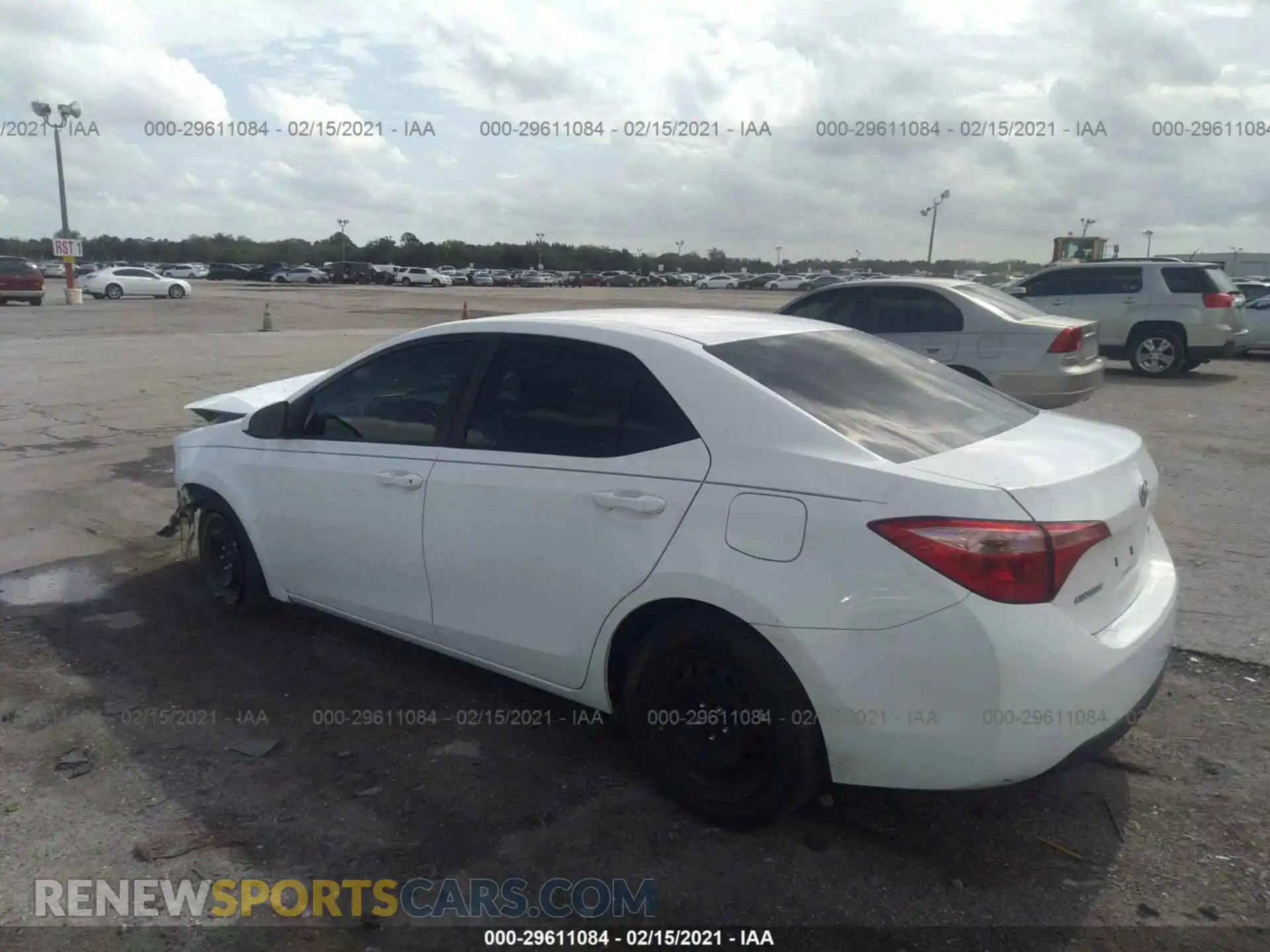 3 fotografías del automóvil dañado 2T1BURHEXKC182879 TOYOTA COROLLA 2019