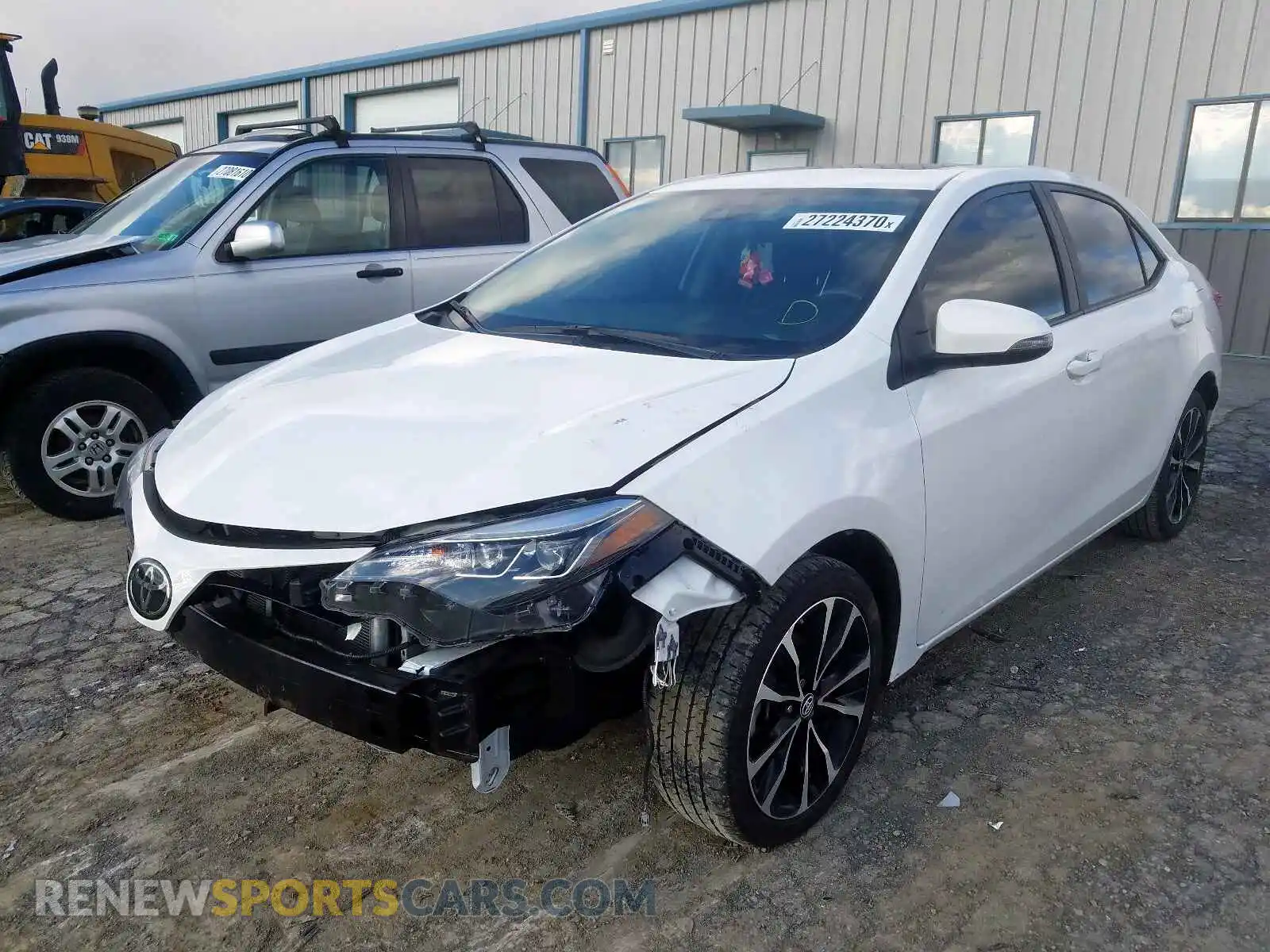 2 Photograph of a damaged car 2T1BURHEXKC183532 TOYOTA COROLLA 2019