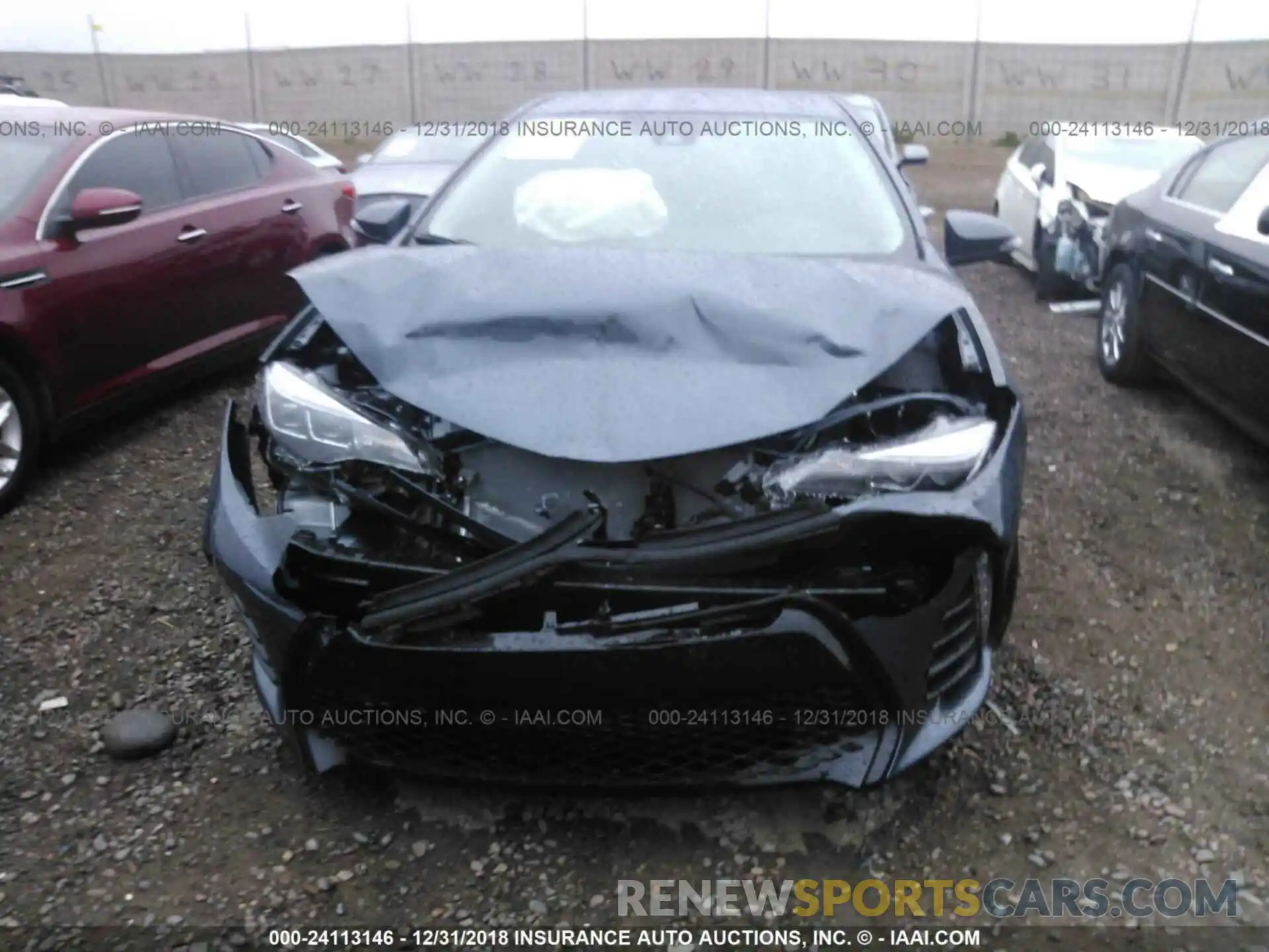 6 Photograph of a damaged car 2T1BURHEXKC183756 TOYOTA COROLLA 2019