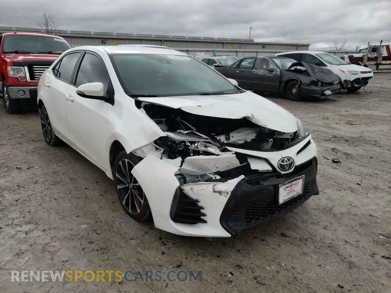 1 Photograph of a damaged car 2T1BURHEXKC191016 TOYOTA COROLLA 2019