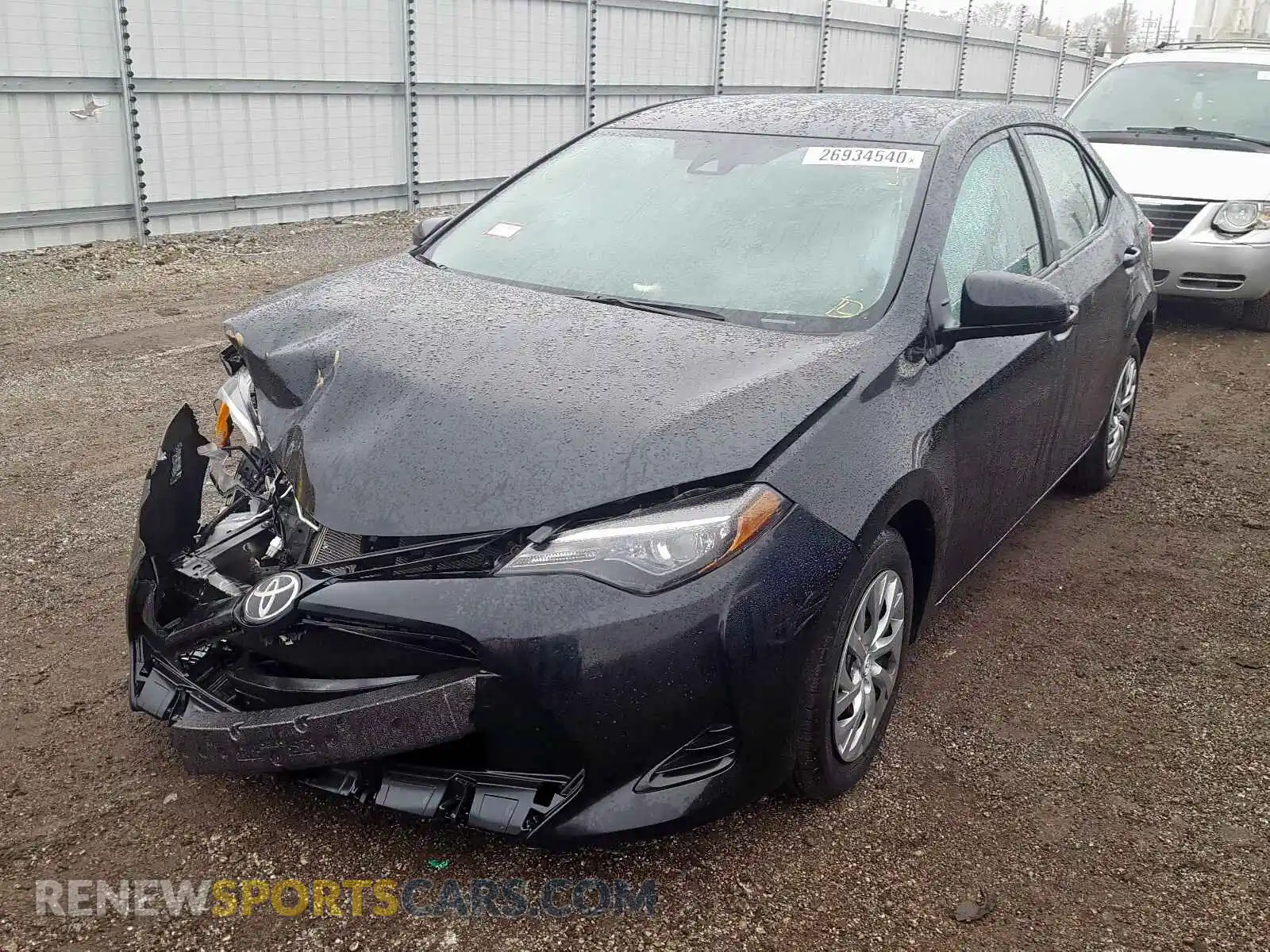2 Photograph of a damaged car 2T1BURHEXKC195647 TOYOTA COROLLA 2019
