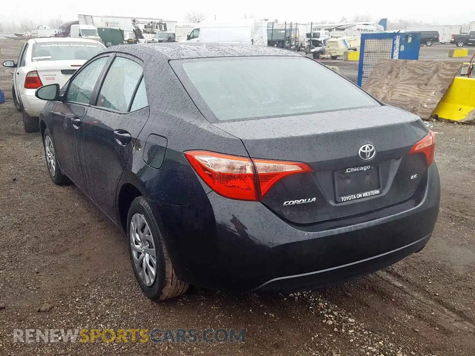3 Photograph of a damaged car 2T1BURHEXKC195647 TOYOTA COROLLA 2019
