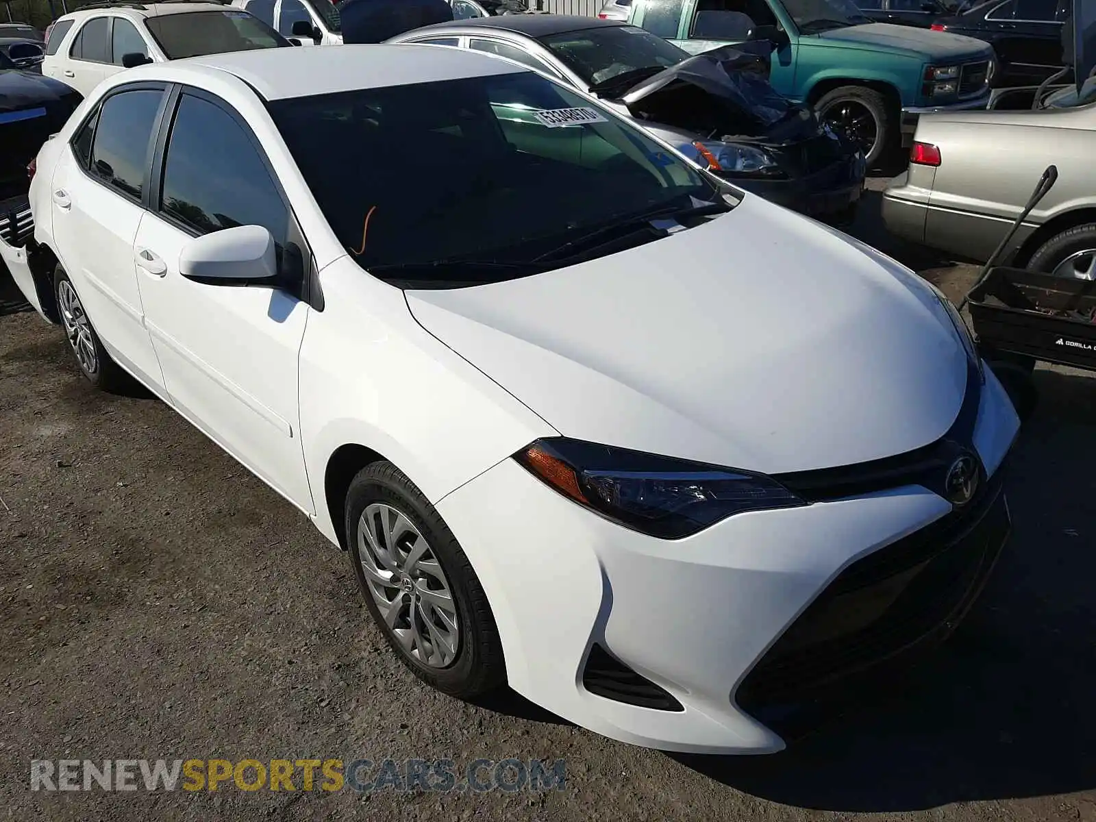 1 Photograph of a damaged car 2T1BURHEXKC201320 TOYOTA COROLLA 2019