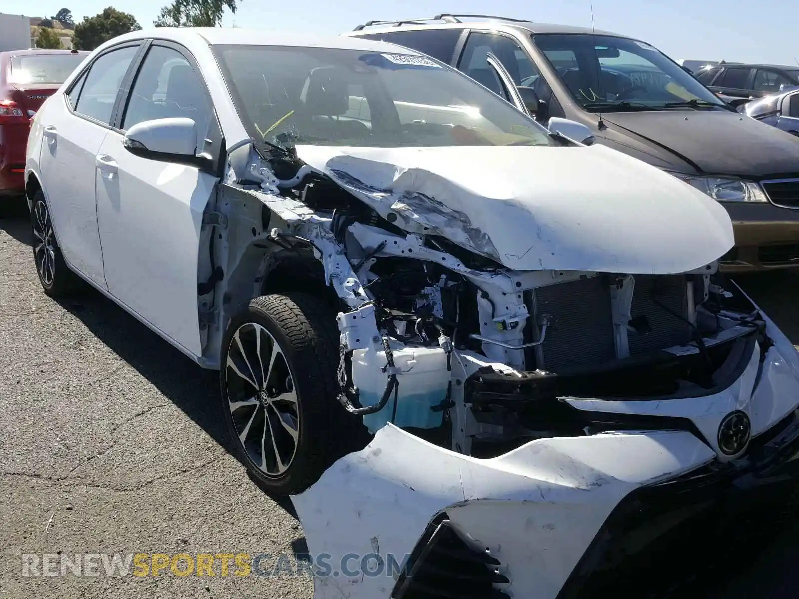 1 Photograph of a damaged car 2T1BURHEXKC201978 TOYOTA COROLLA 2019