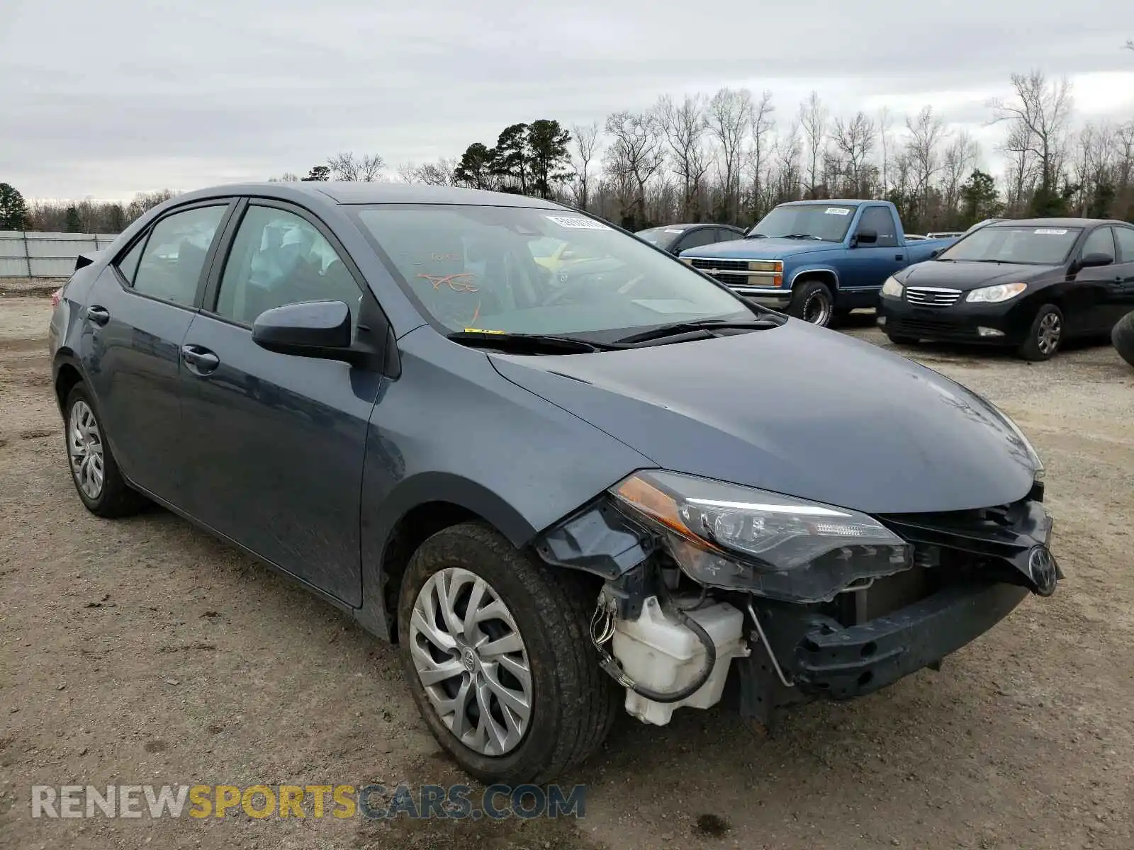 1 Photograph of a damaged car 2T1BURHEXKC205643 TOYOTA COROLLA 2019