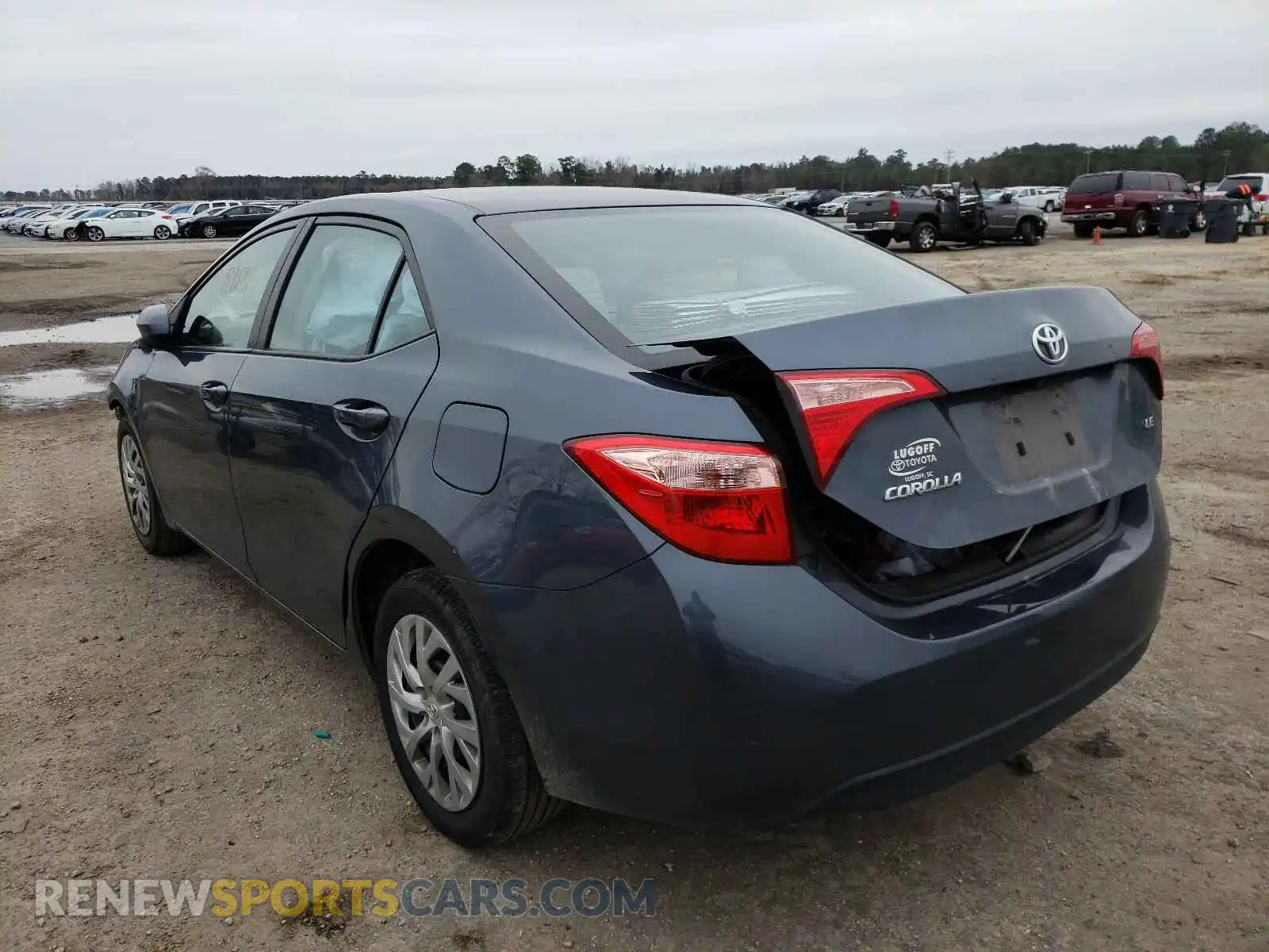 3 Photograph of a damaged car 2T1BURHEXKC205643 TOYOTA COROLLA 2019