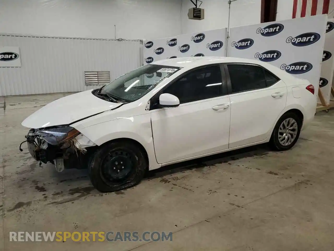 1 Photograph of a damaged car 2T1BURHEXKC208302 TOYOTA COROLLA 2019