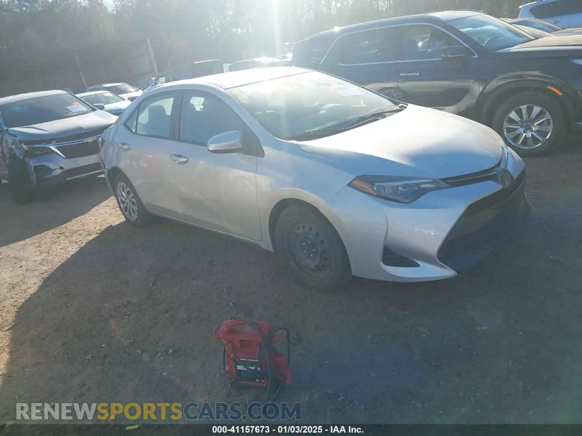 1 Photograph of a damaged car 2T1BURHEXKC208686 TOYOTA COROLLA 2019